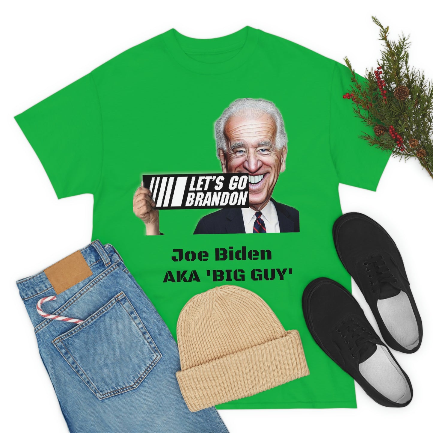 Joe Biden The Big Guy Unisex Heavy Cotton Tee