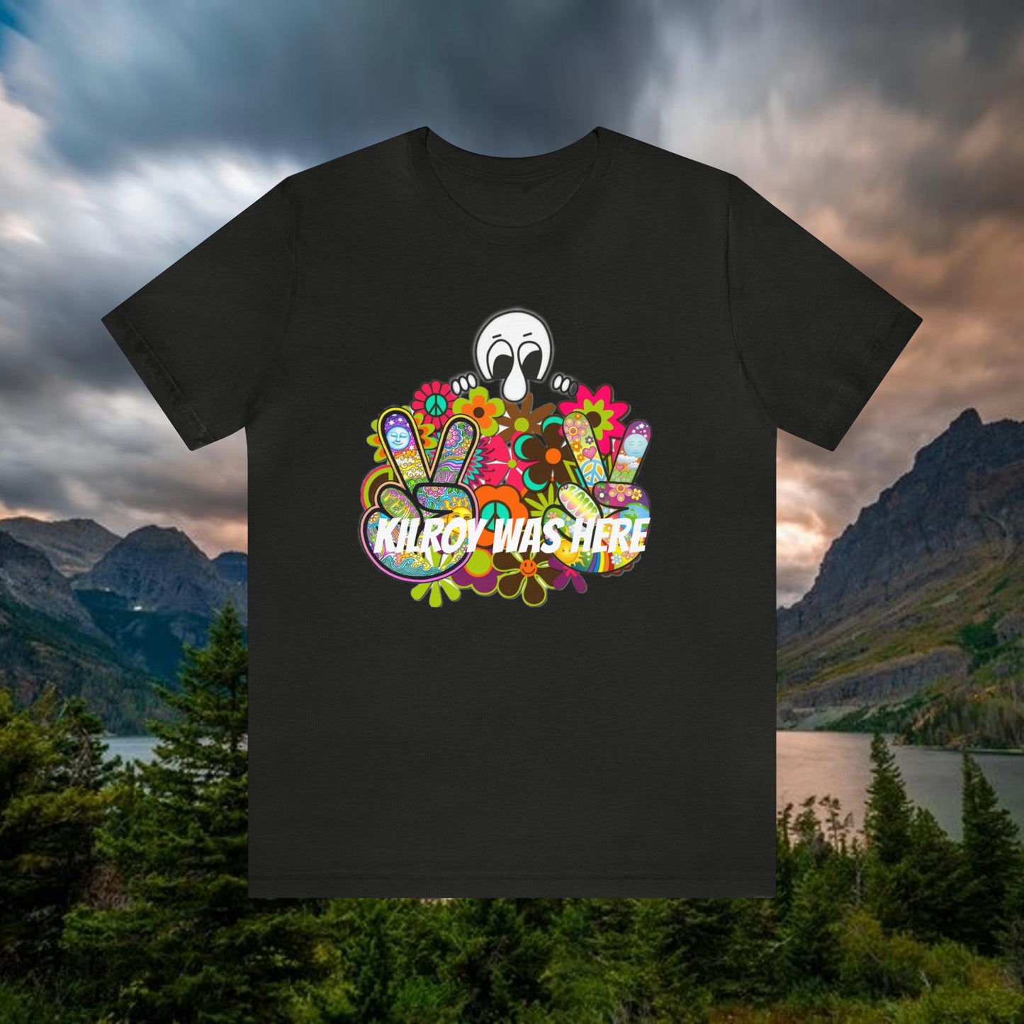 Kilroy Was Here Unisex Jersey Short Sleeve Tee Shirt