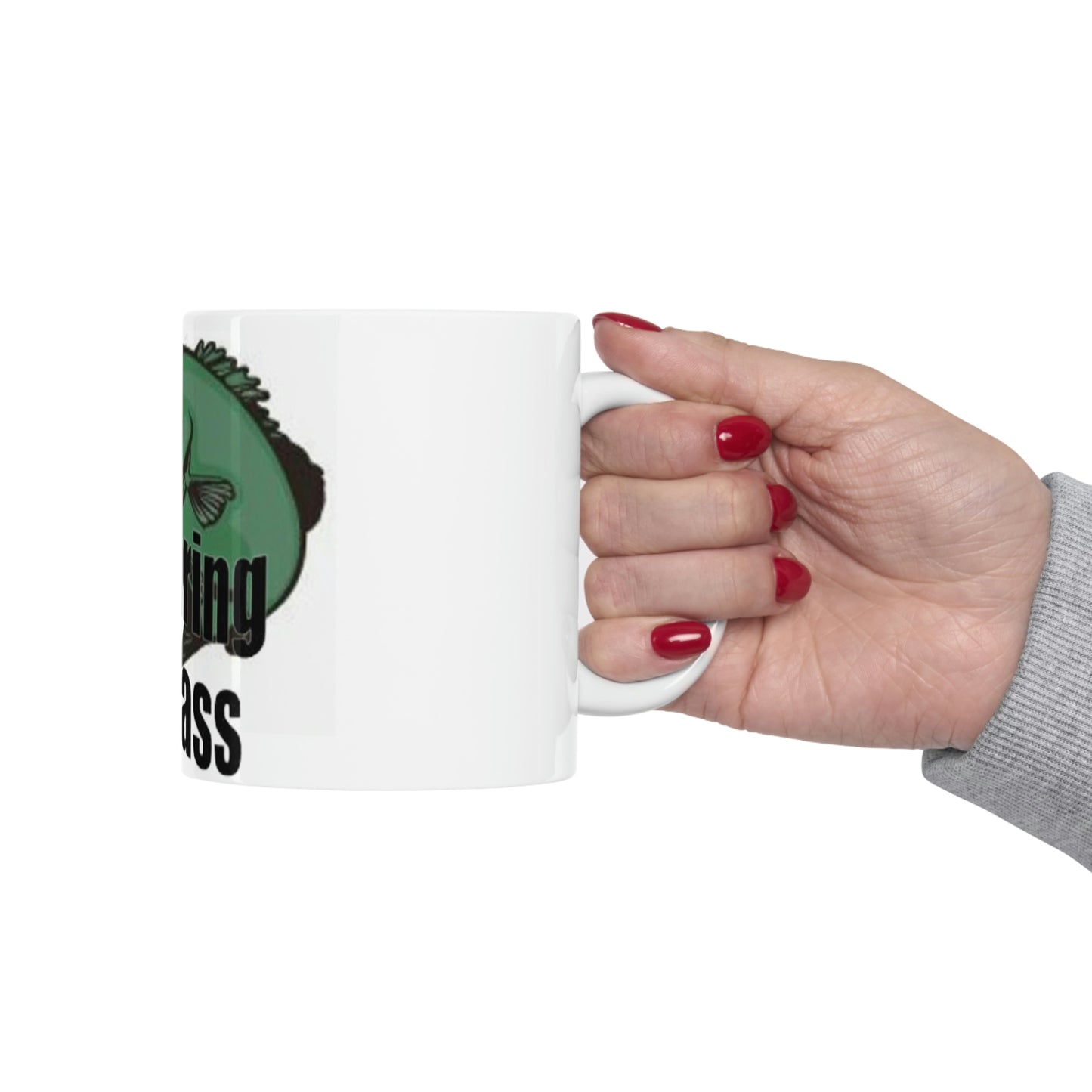 Stop Staring At My Bass Ceramic Mug 11oz