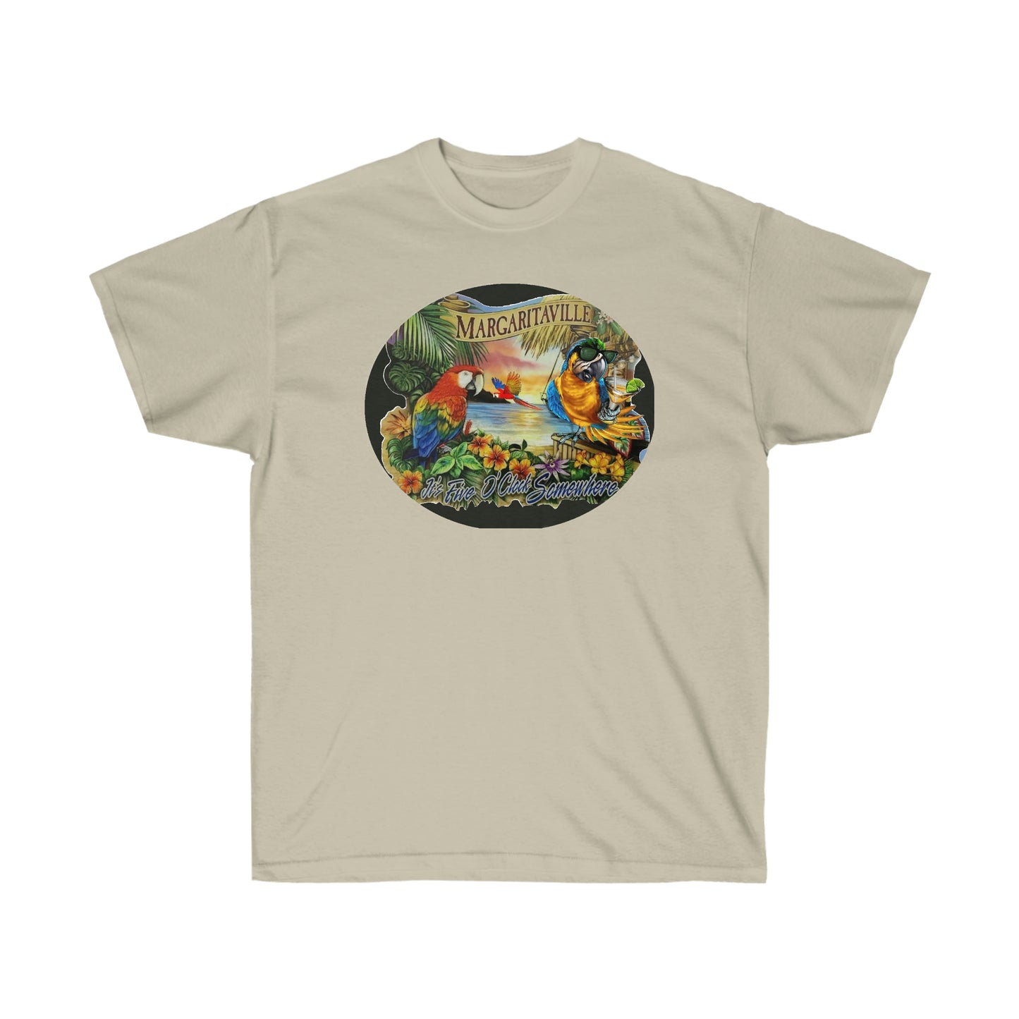 It's 5 O'clock Somewhere Margaritaville Unisex Ultra Cotton Tee Shirt