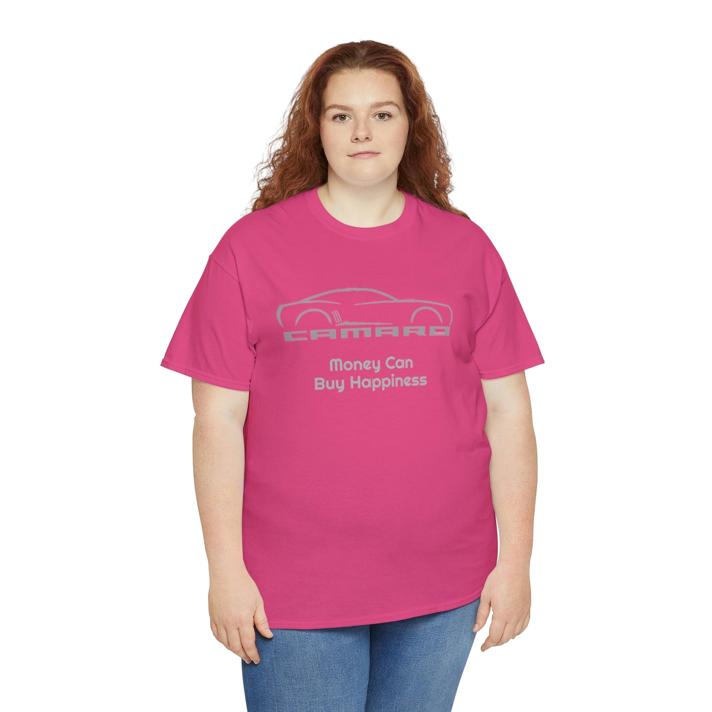 Camaro Money Can Buy Happiness Unisex Heavy Cotton Tee