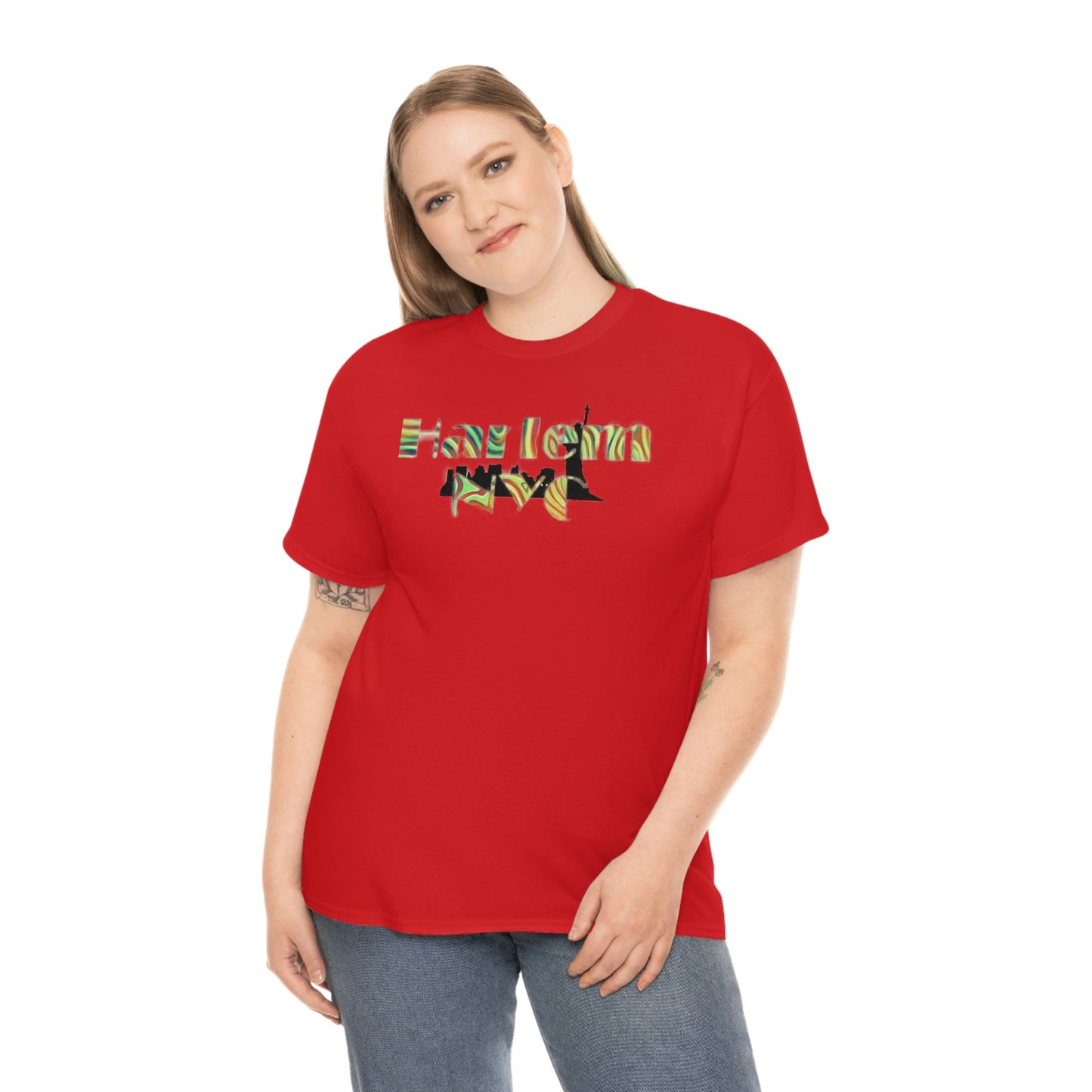 Harlem NY Unisex Heavy Cotton Tee