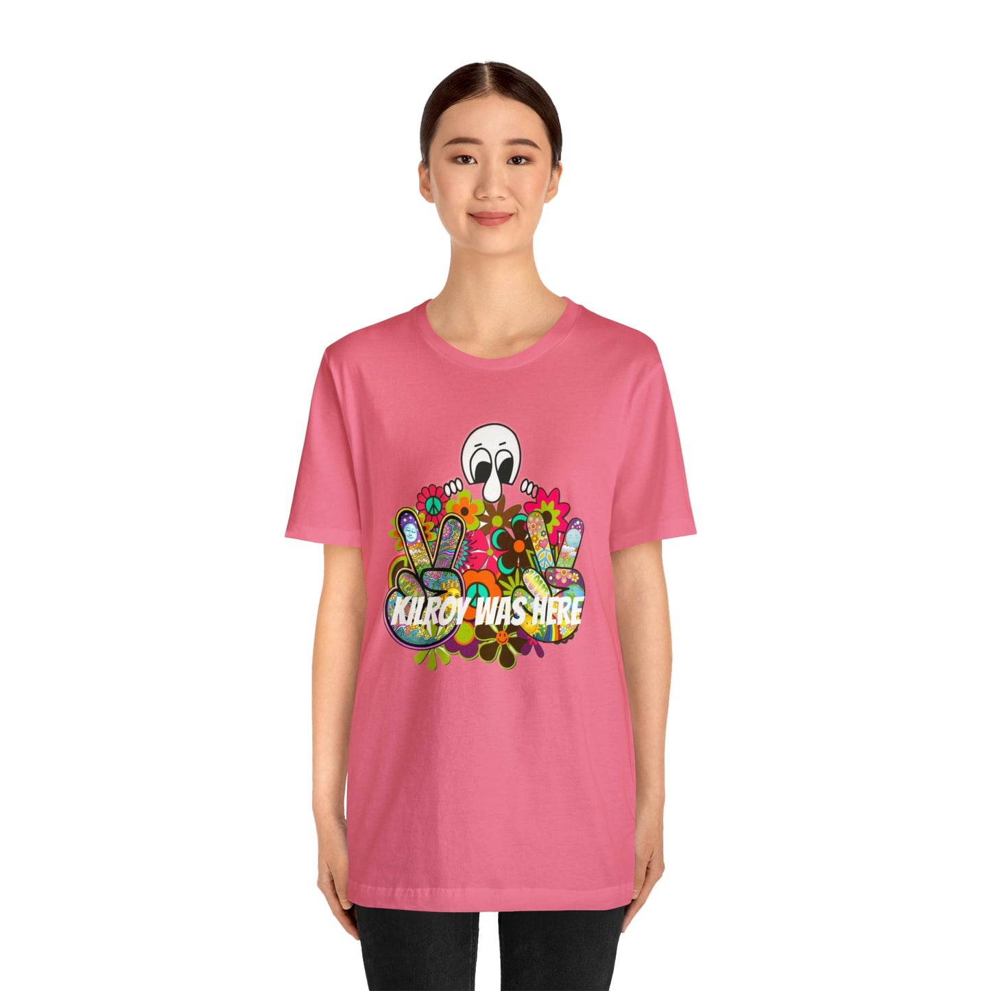 Kilroy Was Here Unisex Jersey Short Sleeve Tee Shirt