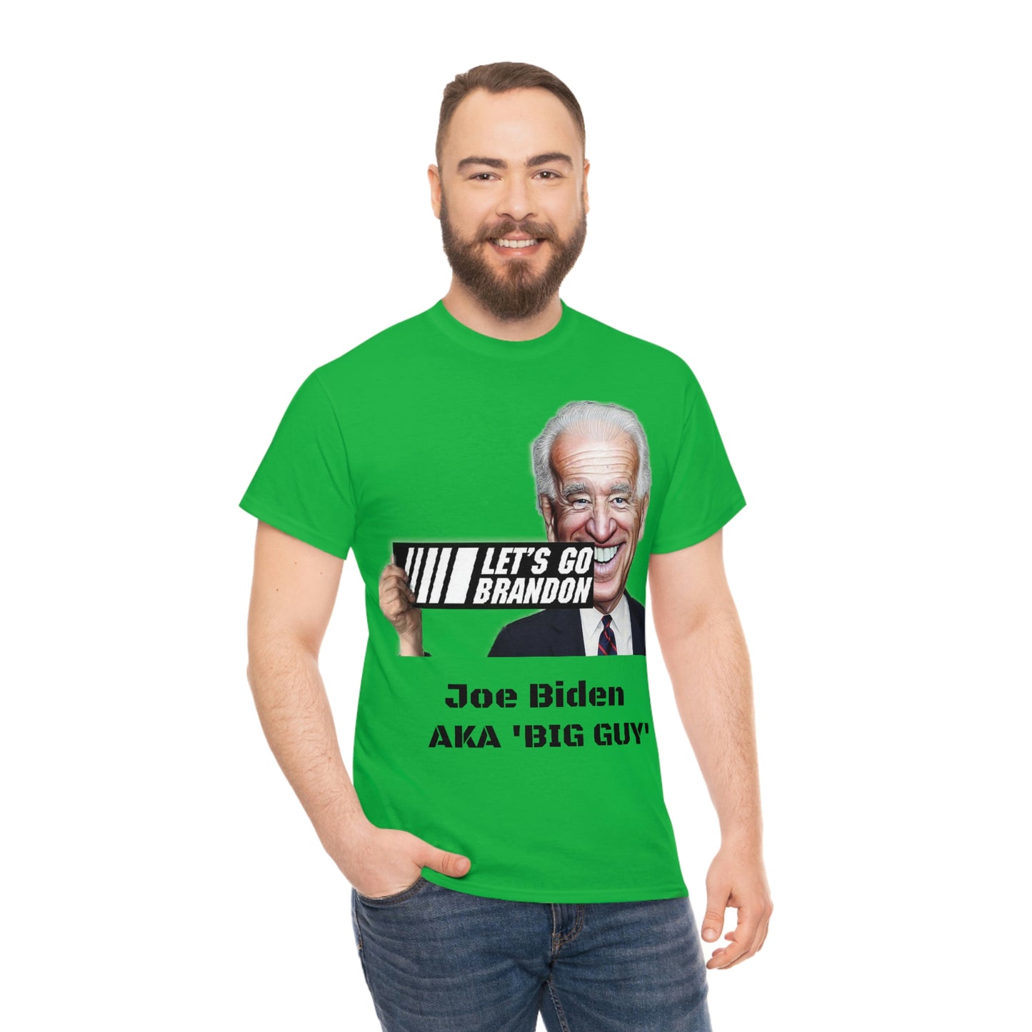 Joe Biden The Big Guy Unisex Heavy Cotton Tee