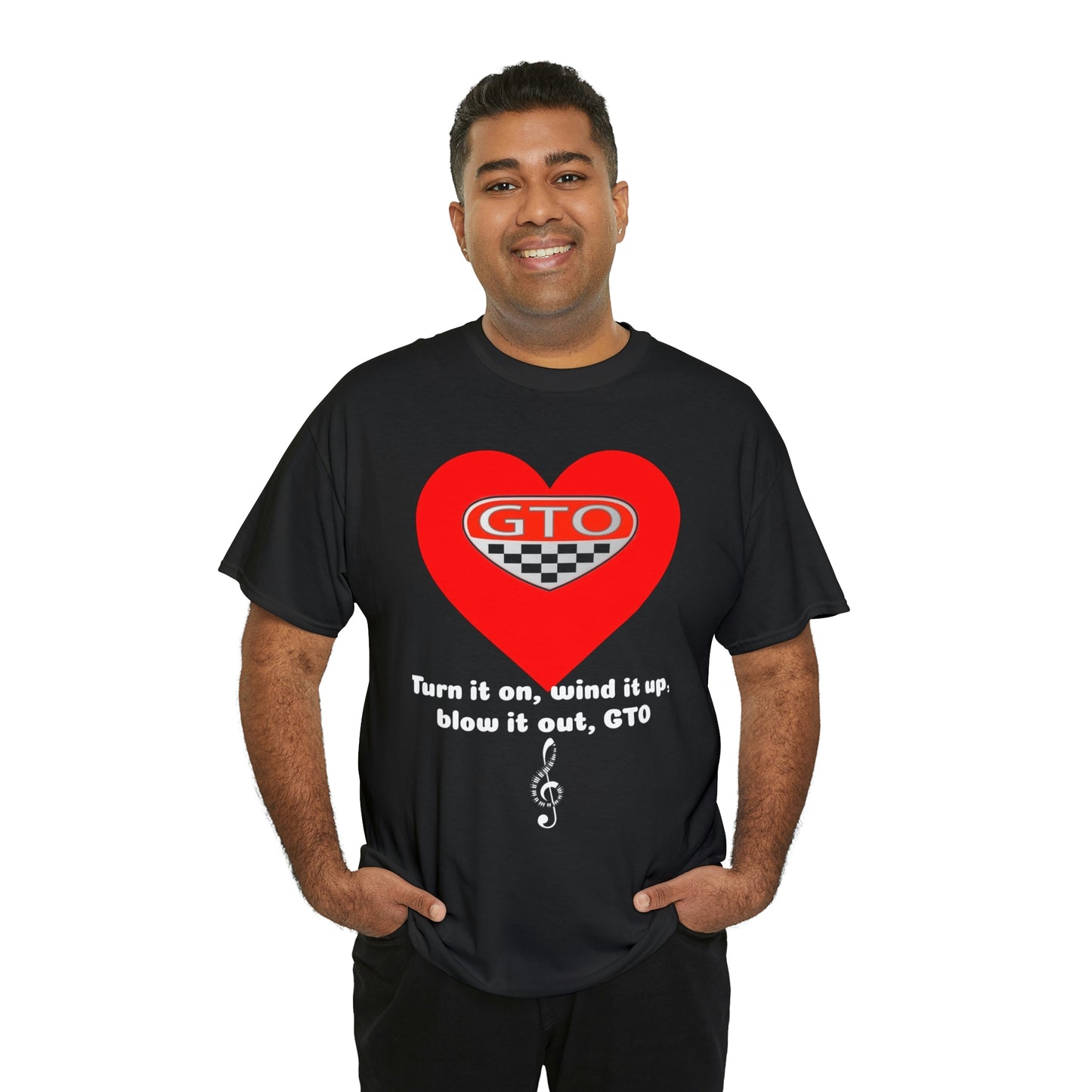 Turn It On, WInd It Up, Blow It Out GTO Unisex Heavy Cotton Tee