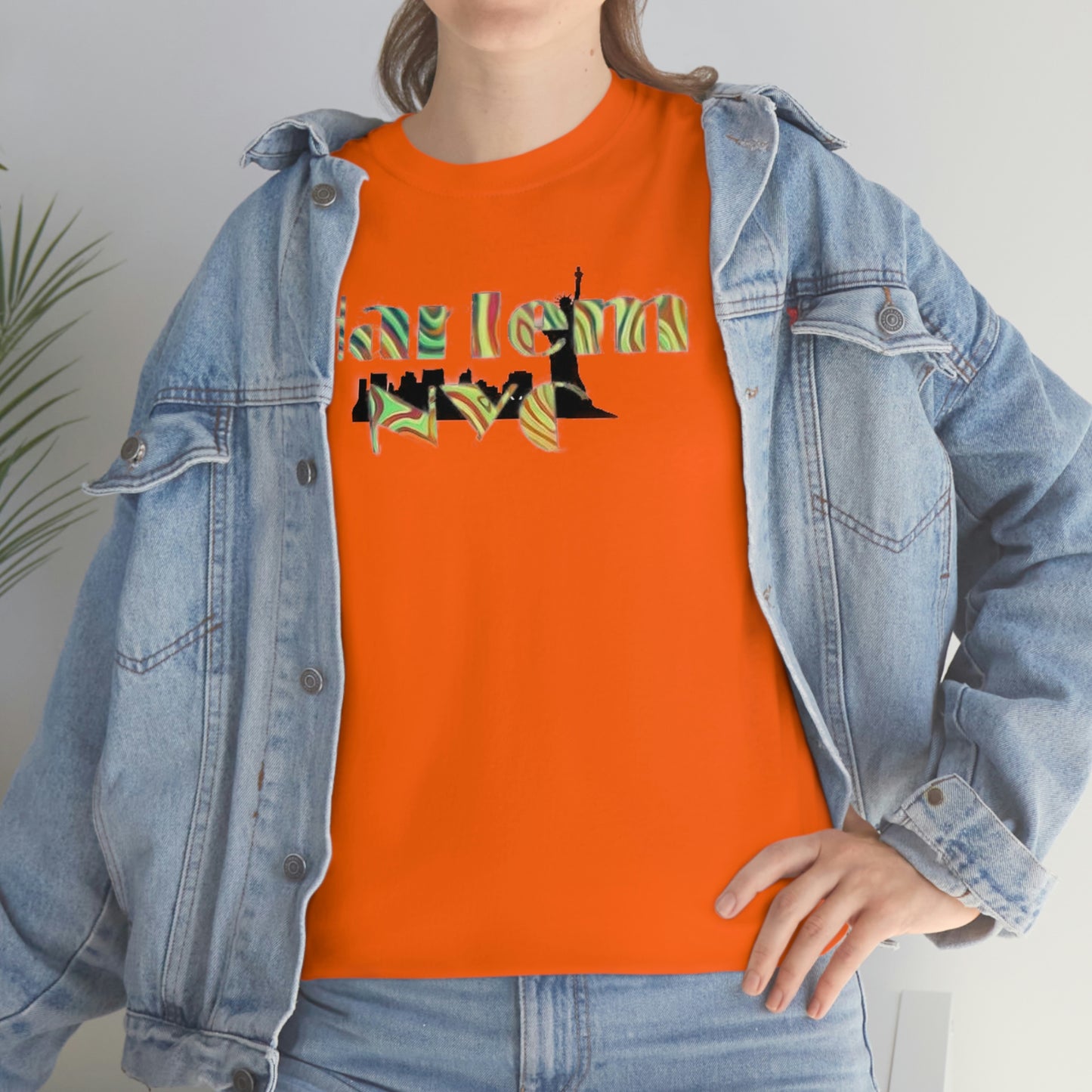 Harlem NY Unisex Heavy Cotton Tee