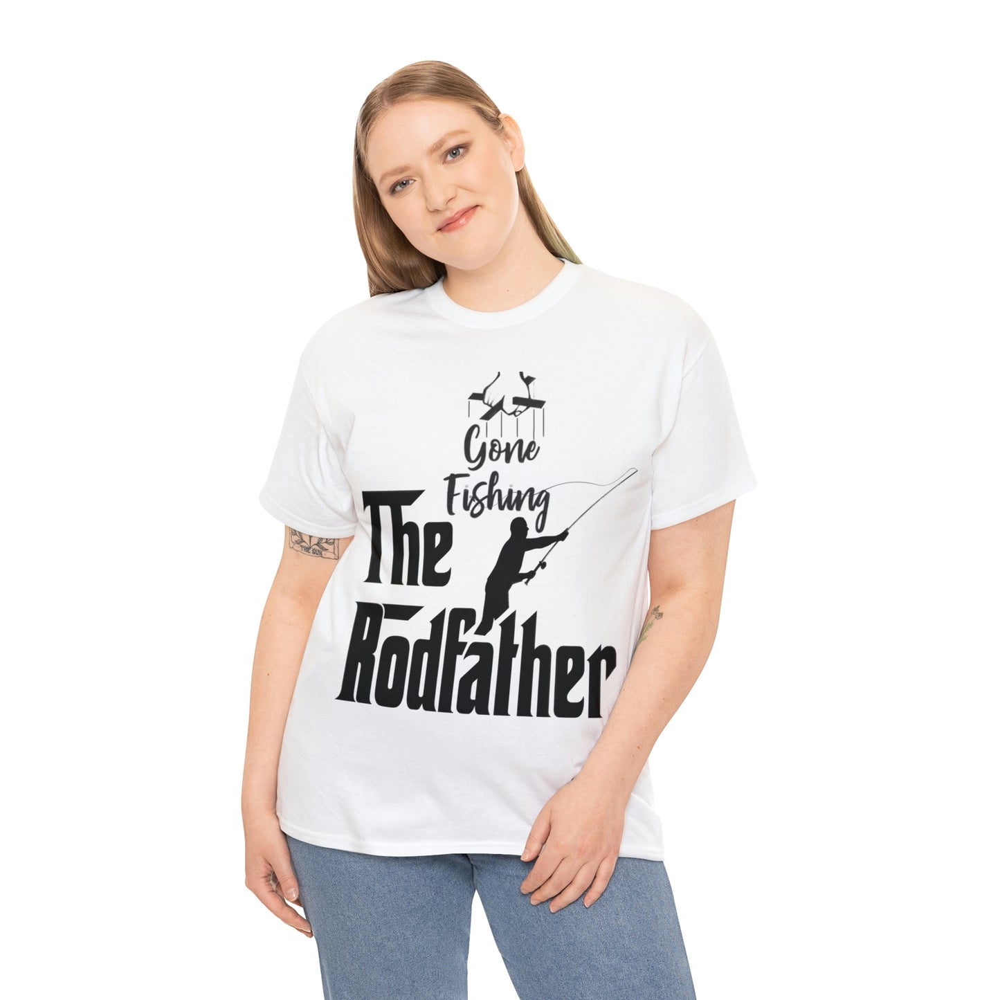 Rodfather Fishermans Unisex Heavy Cotton Tee