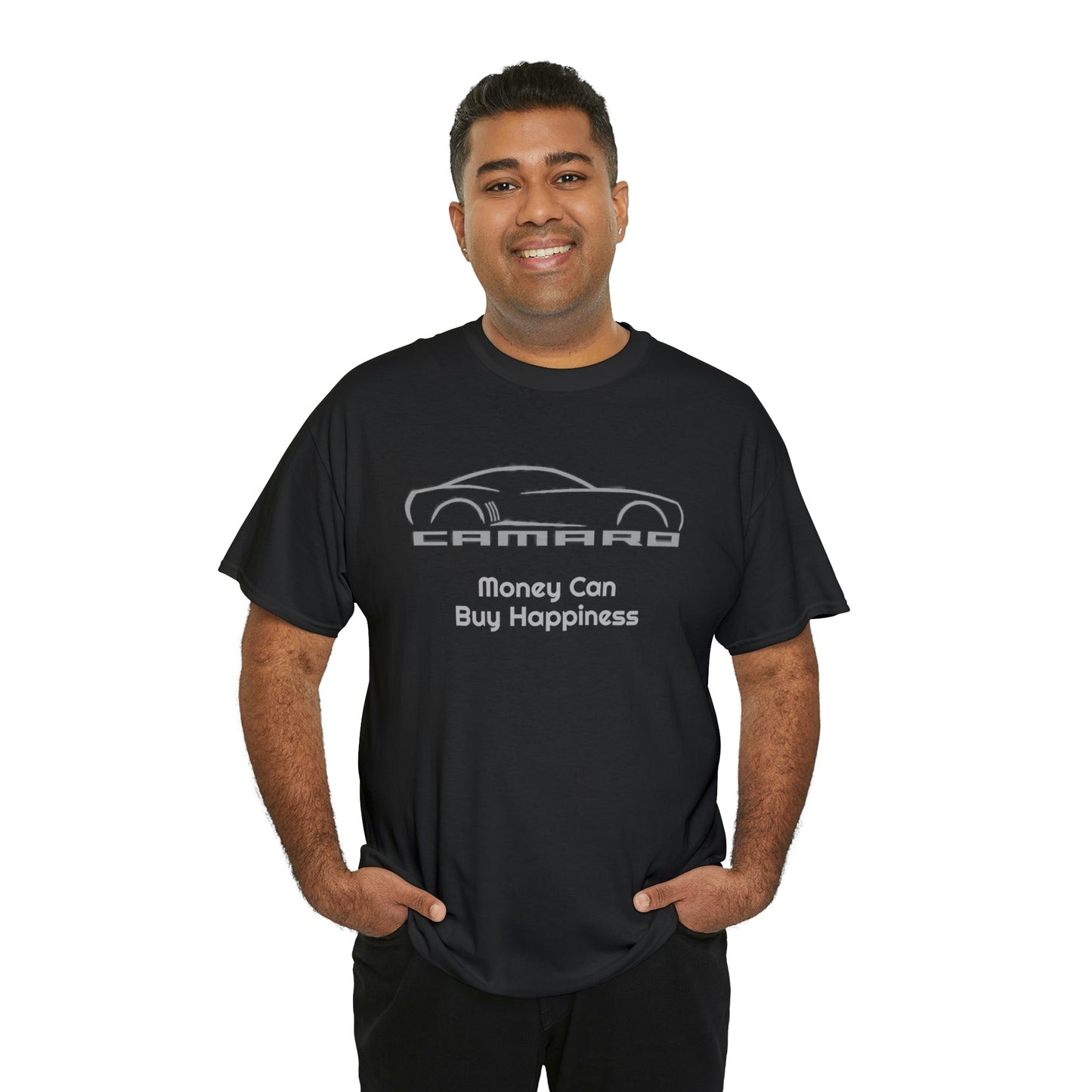 Camaro Money Can Buy Happiness Unisex Heavy Cotton Tee