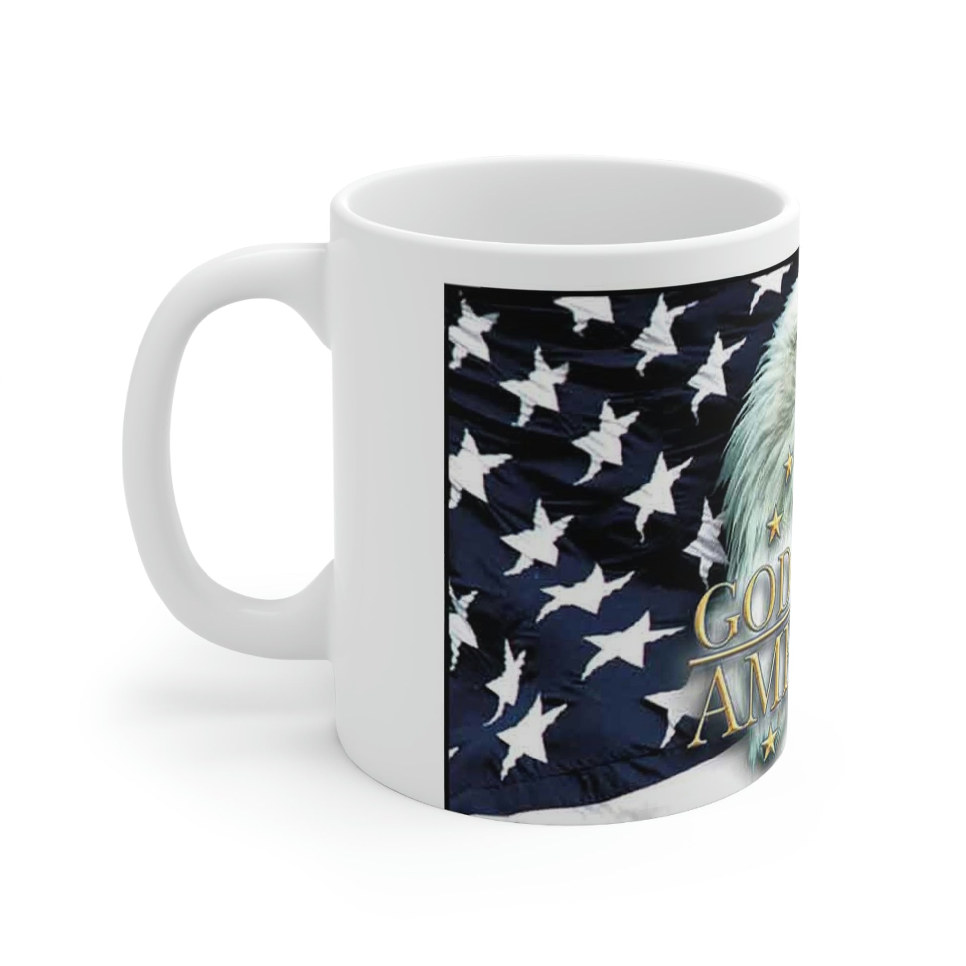 God Bless America 11oz Ceramic Mug