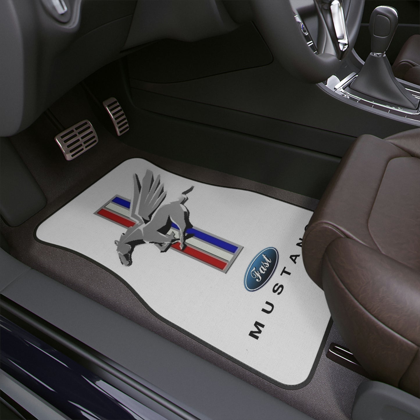 In Context Mustang Car Floor Mats, 1pc