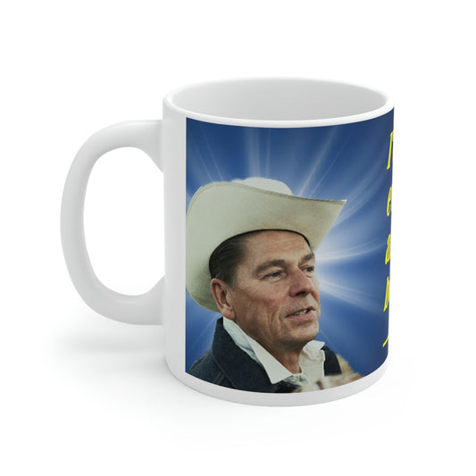 Ronald Reagan Collection Quote on Abortion Ceramic Mug