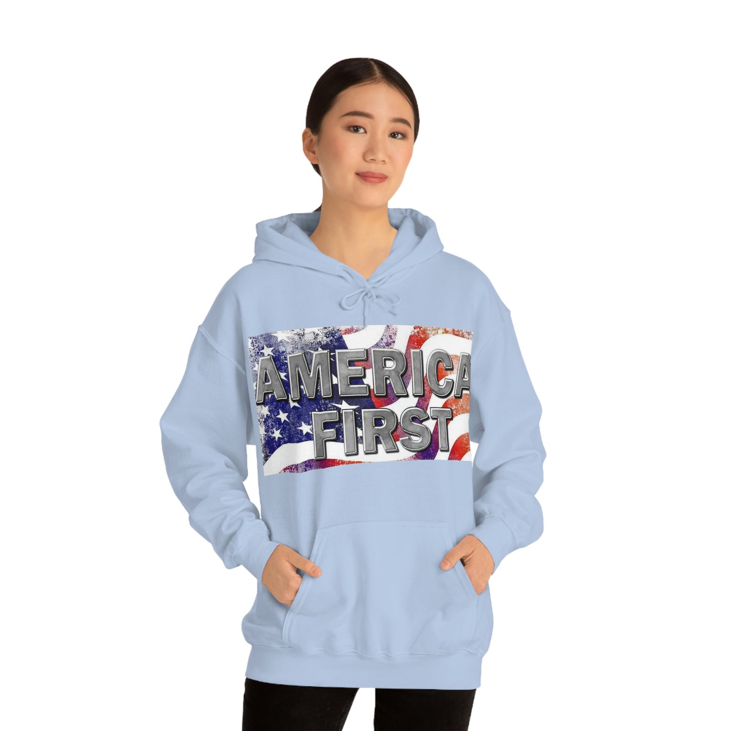 America First Unisex Heavy Blend™ Hooded Sweatshirt