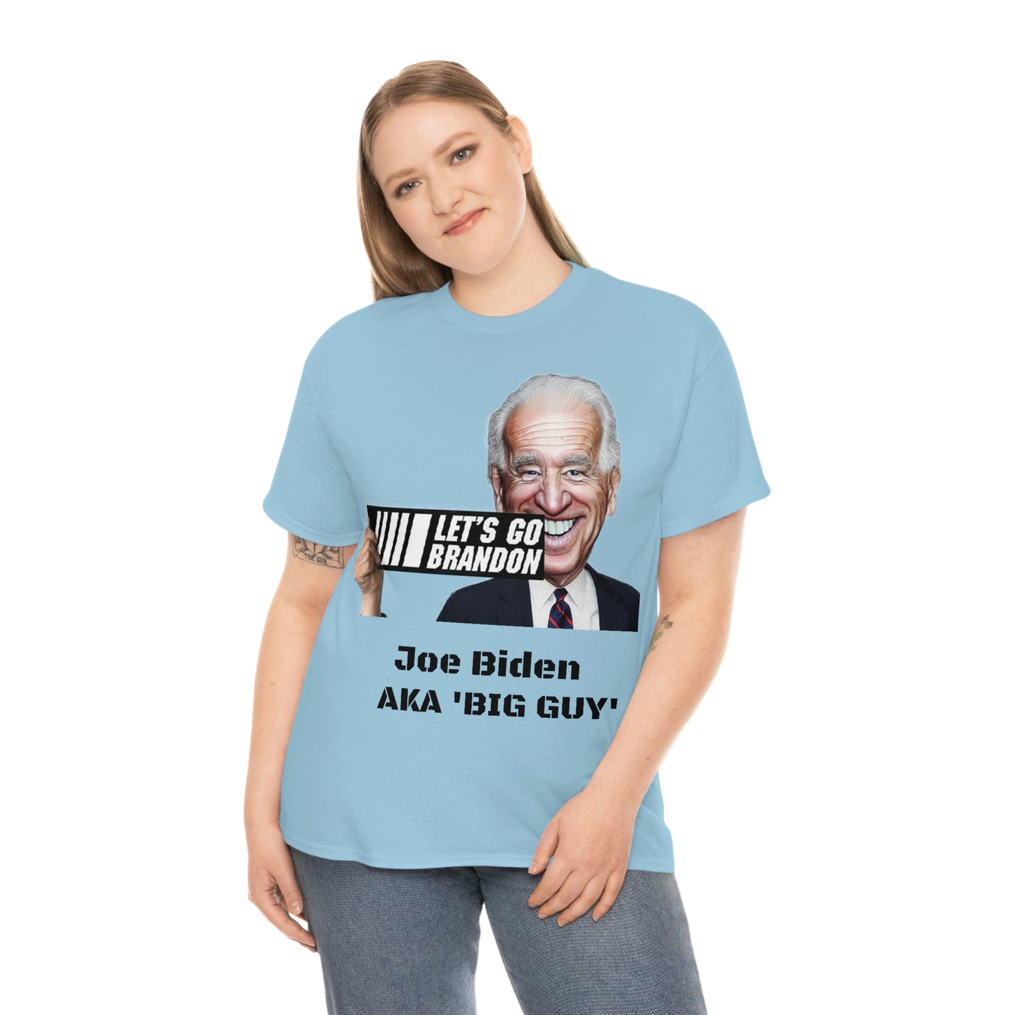 Joe Biden The Big Guy Unisex Heavy Cotton Tee