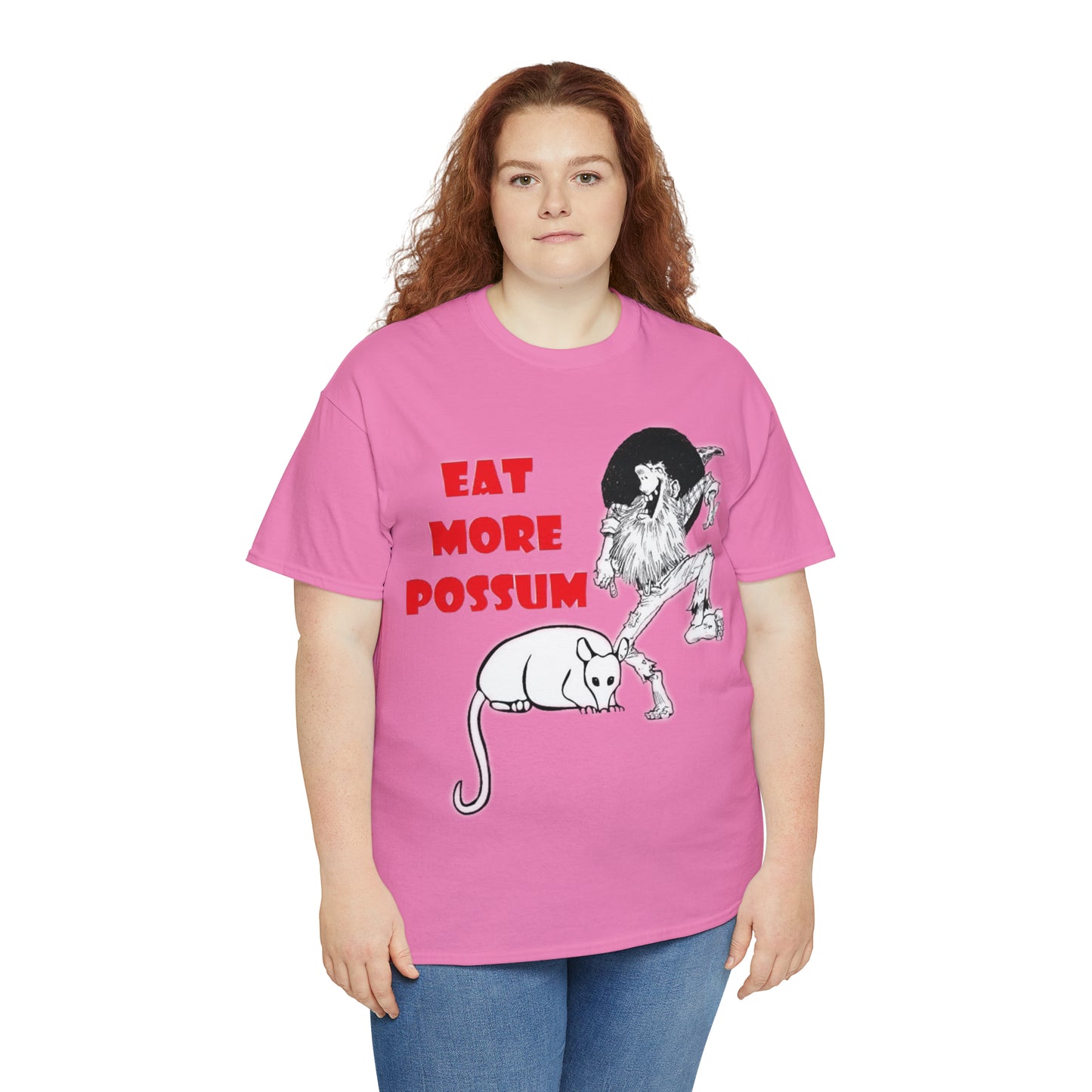 Eat More Possum Unisex Heavy Cotton Tee