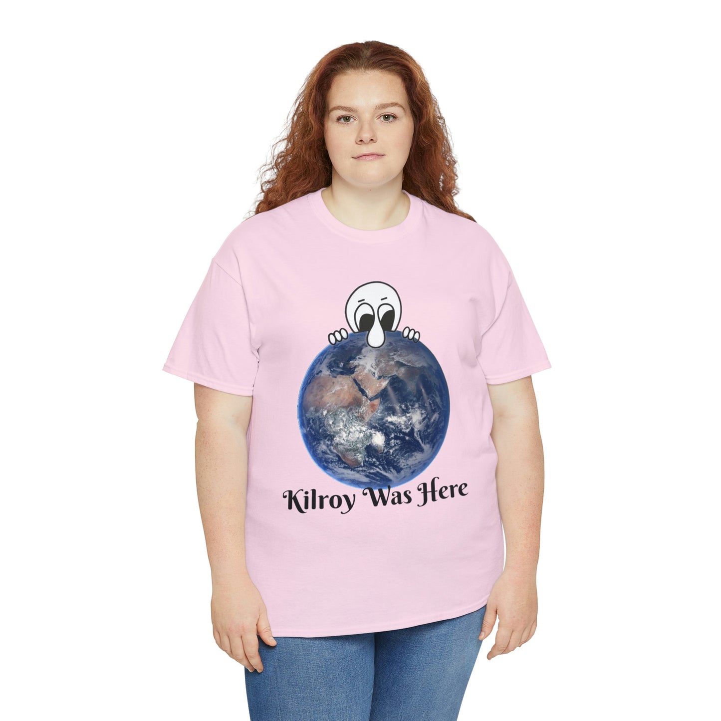 Kilroy Was Here Unisex Heavy Cotton Tee