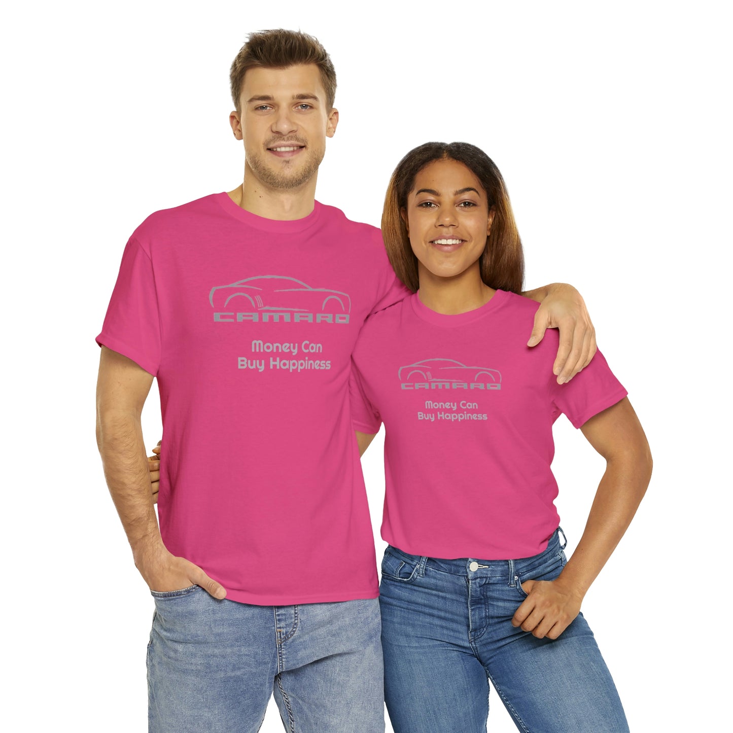 Camaro Money Can Buy Happiness Unisex Heavy Cotton Tee