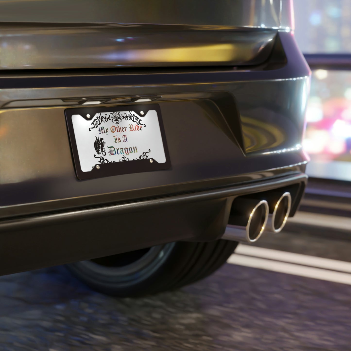 Dragon Riders Vanity License Plate