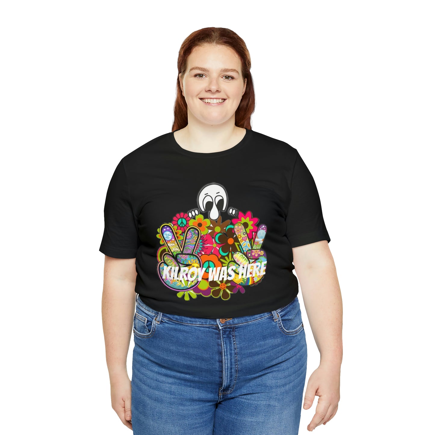 Kilroy Was Here Unisex Jersey Short Sleeve Tee Shirt