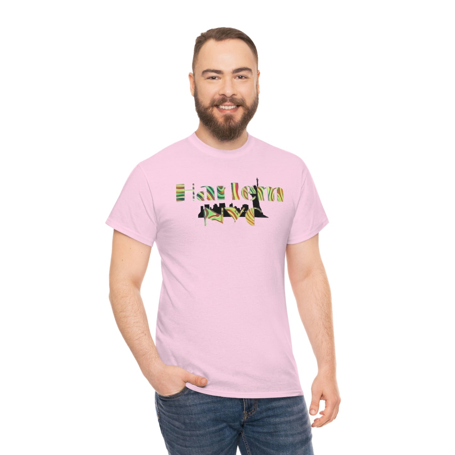 Harlem NY Unisex Heavy Cotton Tee