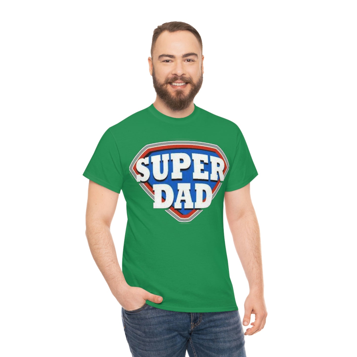 Super Dad Unisex Heavy Cotton Tee