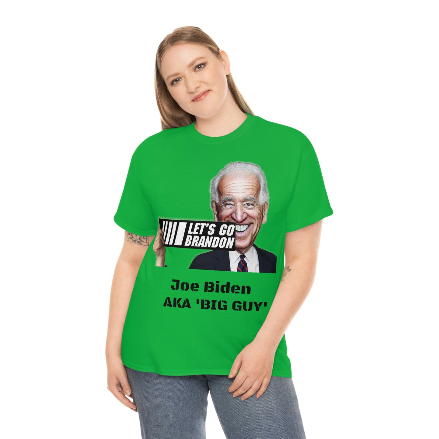 Joe Biden The Big Guy Unisex Heavy Cotton Tee