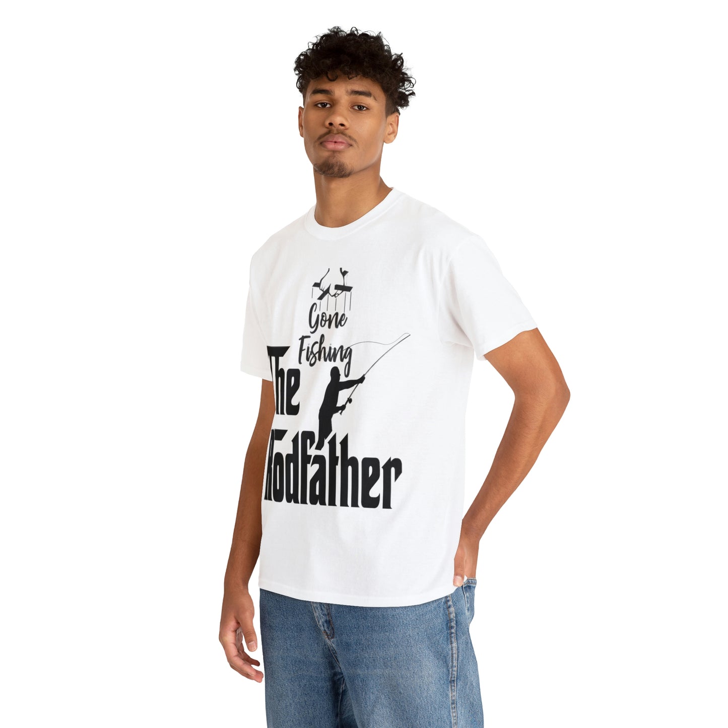 Rodfather Fishermans Unisex Heavy Cotton Tee