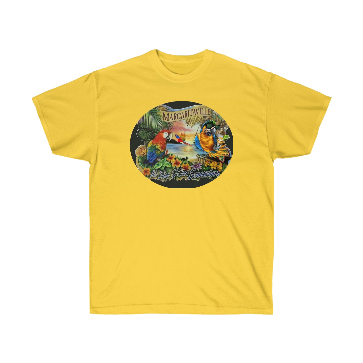 It's 5 O'clock Somewhere Margaritaville Unisex Ultra Cotton Tee Shirt