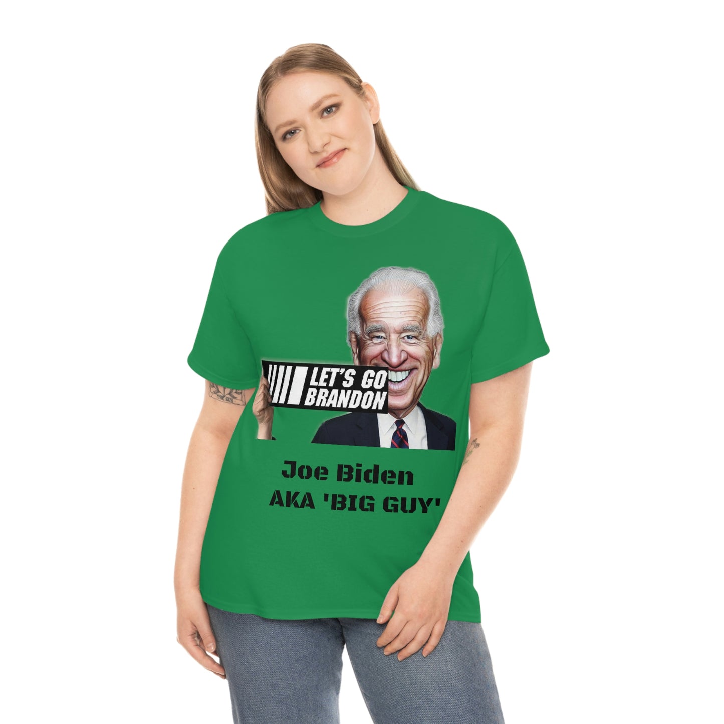 Joe Biden The Big Guy Unisex Heavy Cotton Tee