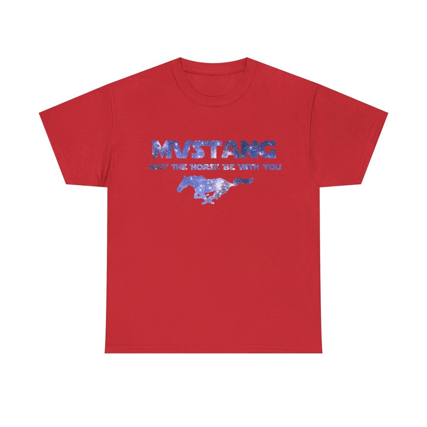 Mustang - May The Horse Be With You Unisex Heavy Cotton Tee
