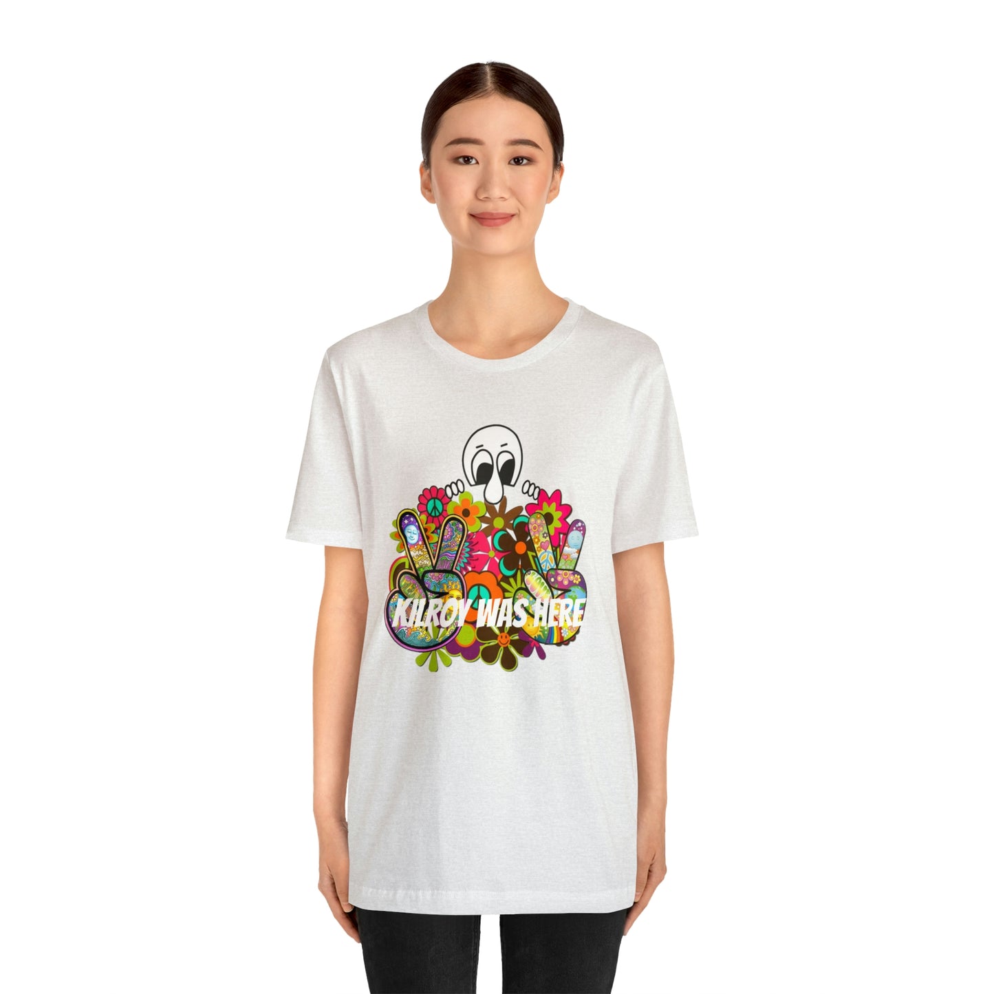 Kilroy Was Here Unisex Jersey Short Sleeve Tee Shirt