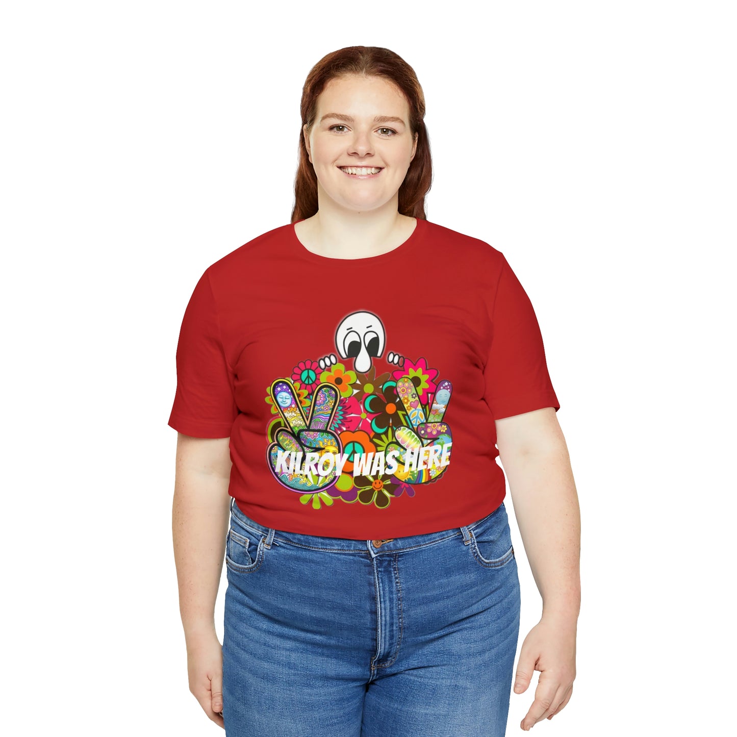Kilroy Was Here Unisex Jersey Short Sleeve Tee Shirt