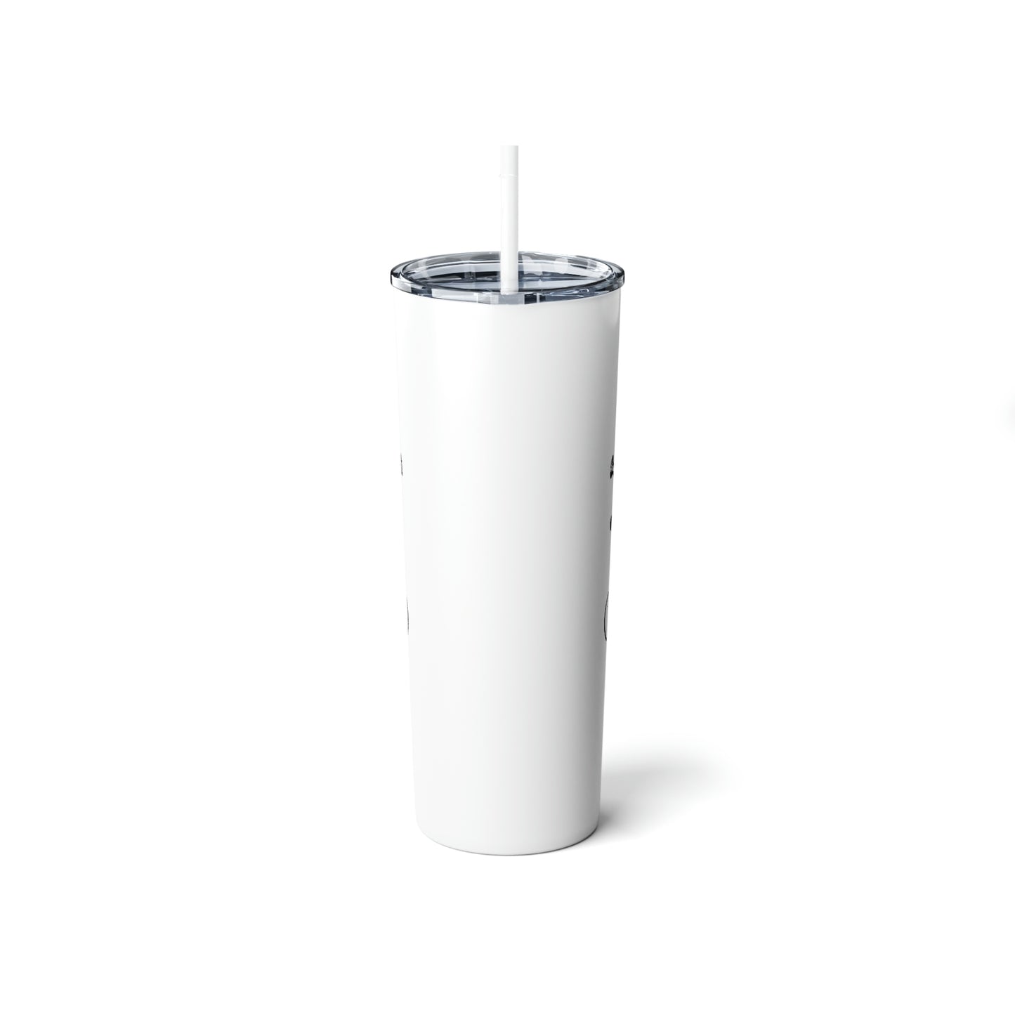 Go Mets Skinny Steel Tumbler with Straw, 20oz