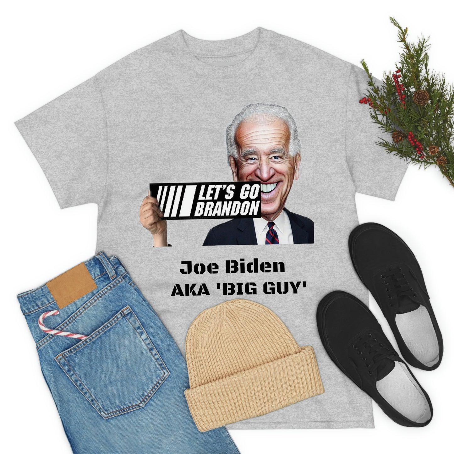 Joe Biden The Big Guy Unisex Heavy Cotton Tee