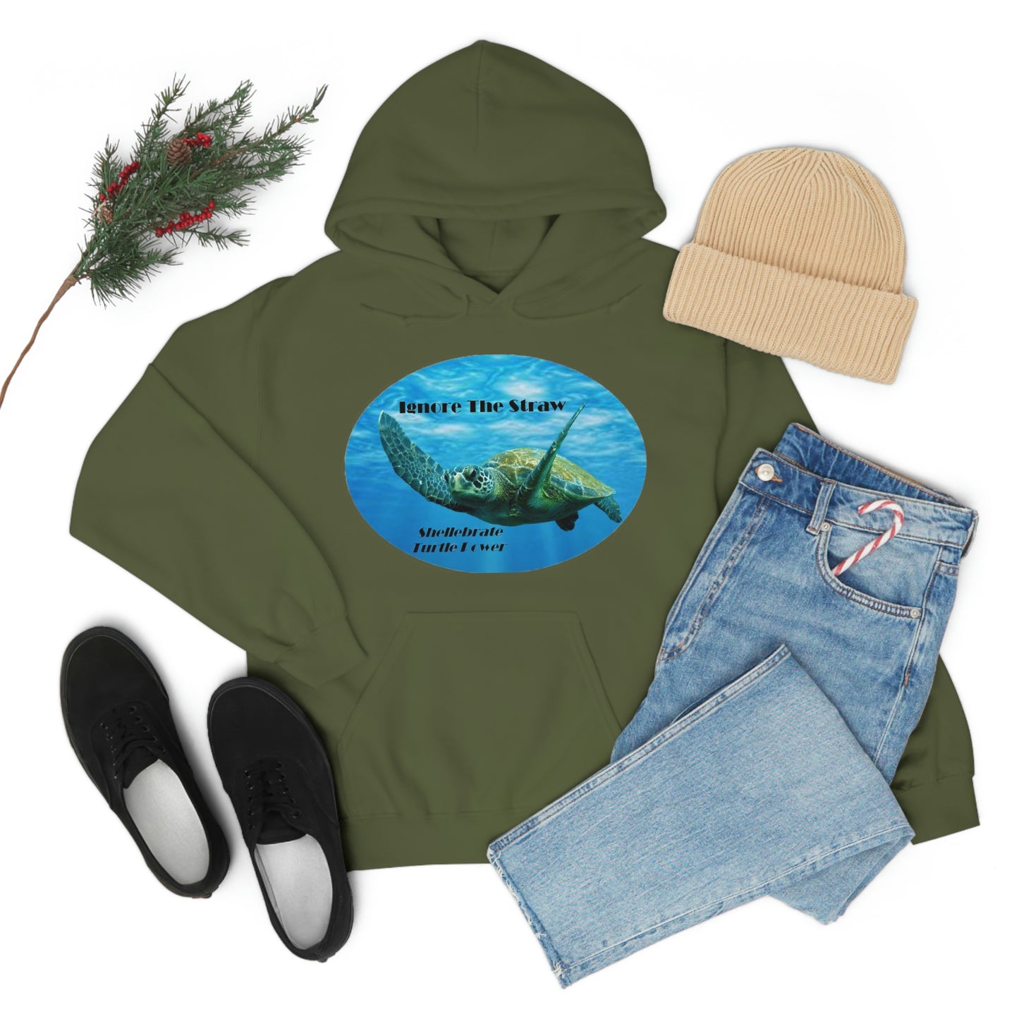 Turtle Power Unisex Heavy Blend™ Hooded Sweatshirt