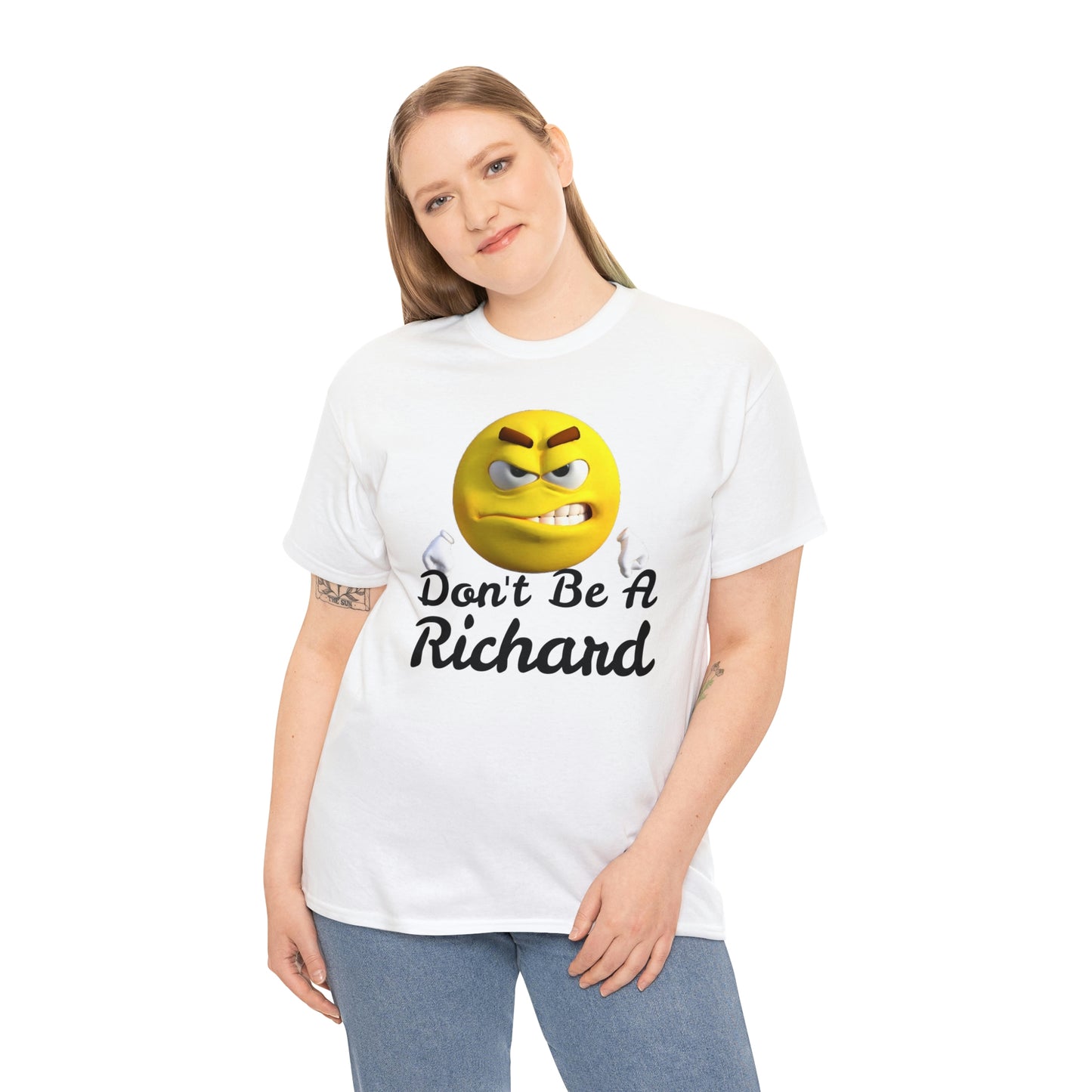 Don't Be A Richard Unisex Heavy Cotton Tee