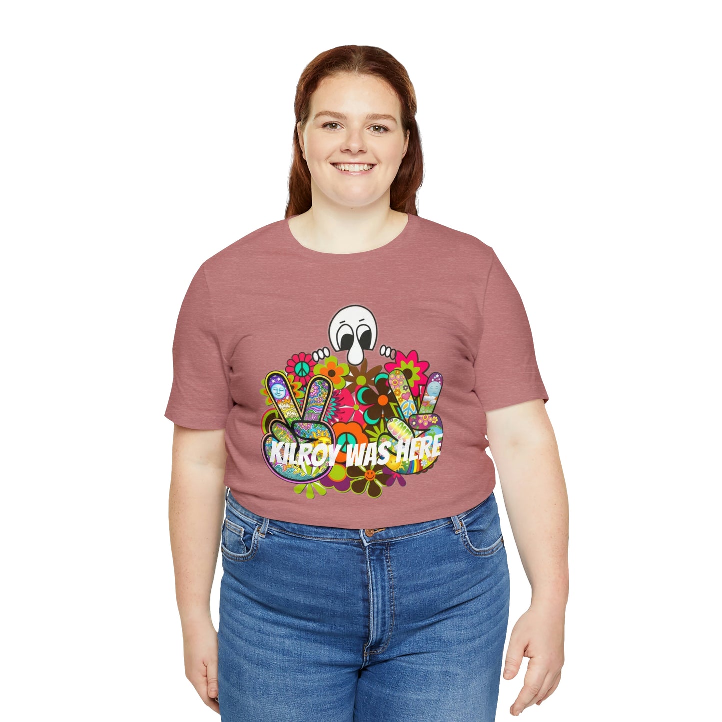 Kilroy Was Here Unisex Jersey Short Sleeve Tee Shirt