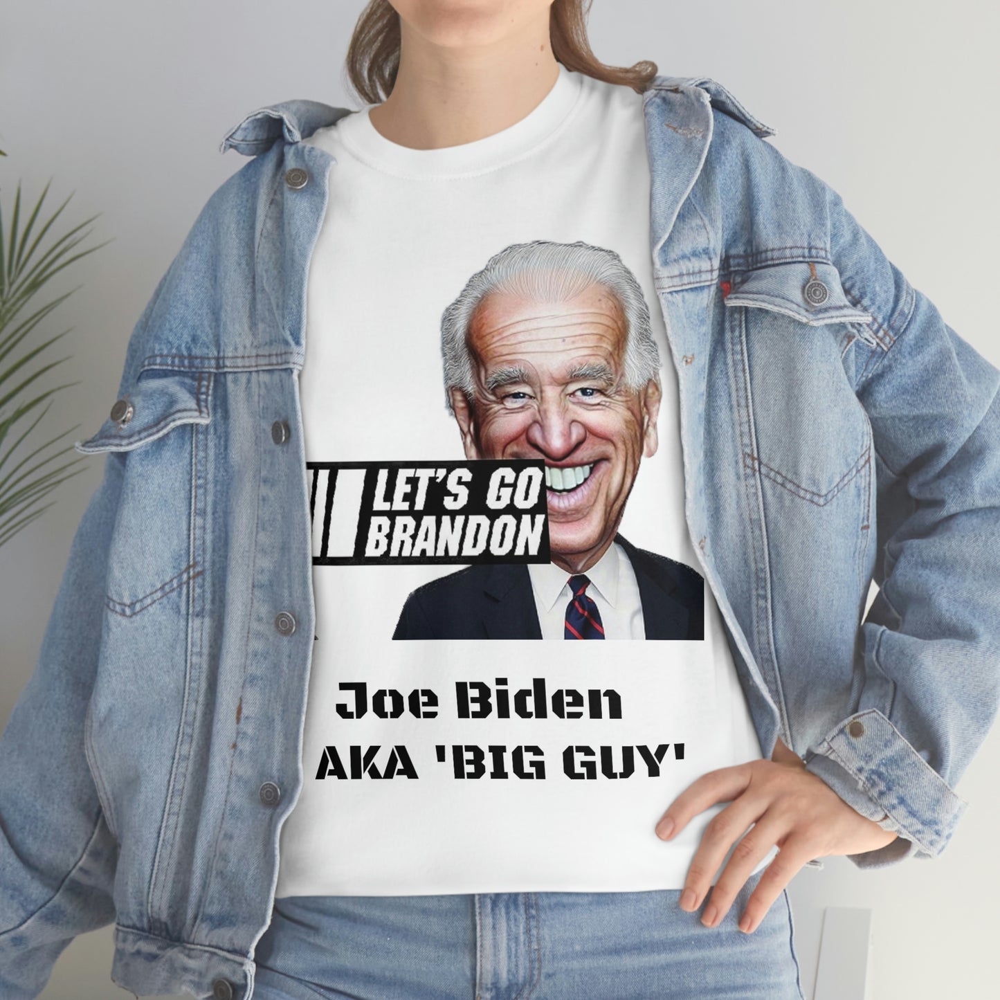 Joe Biden The Big Guy Unisex Heavy Cotton Tee