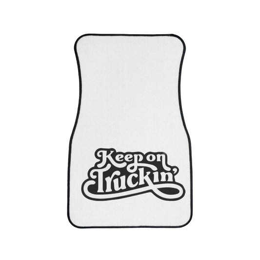 Keep On Trucking Car Floor Mats, 1pc