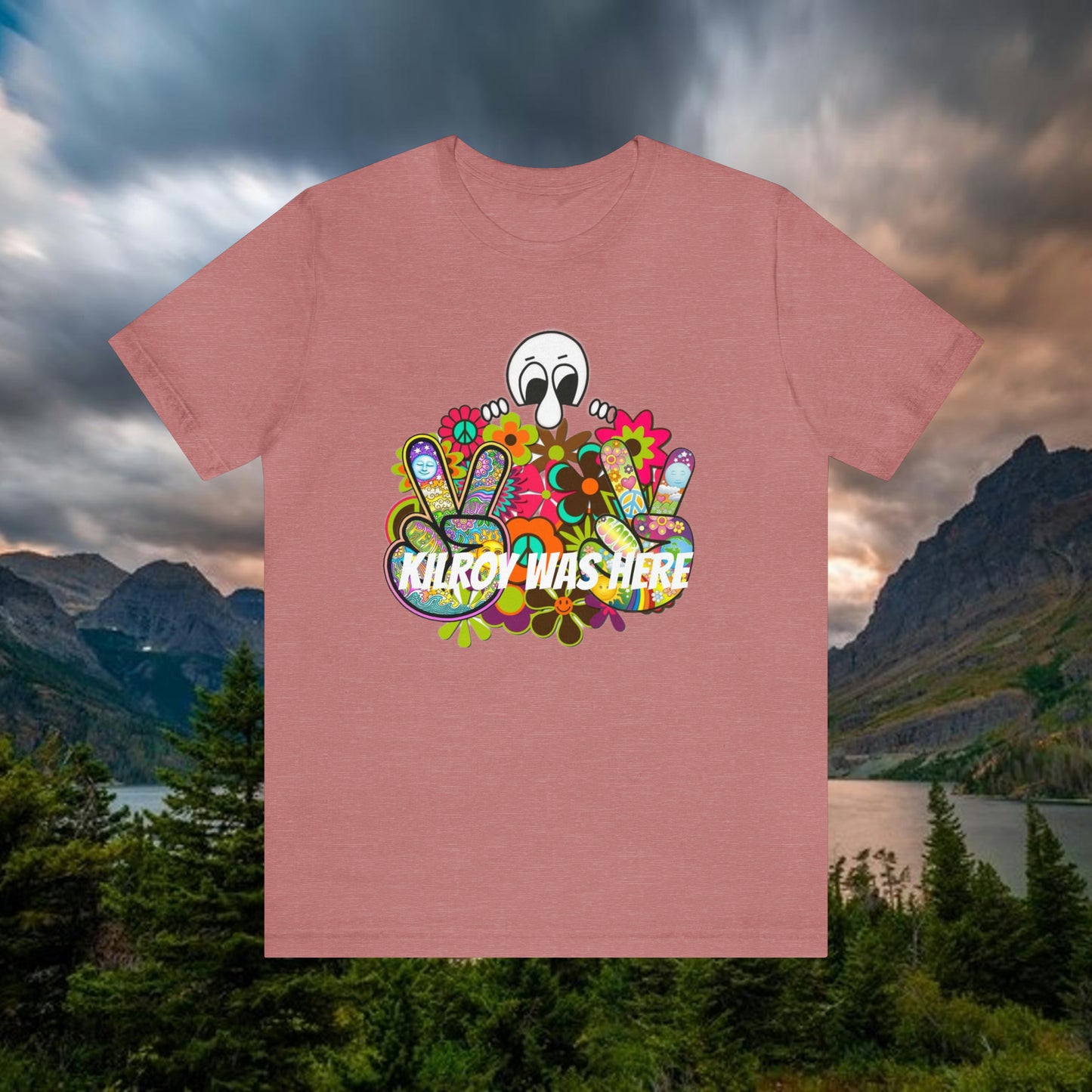 Kilroy Was Here Unisex Jersey Short Sleeve Tee Shirt