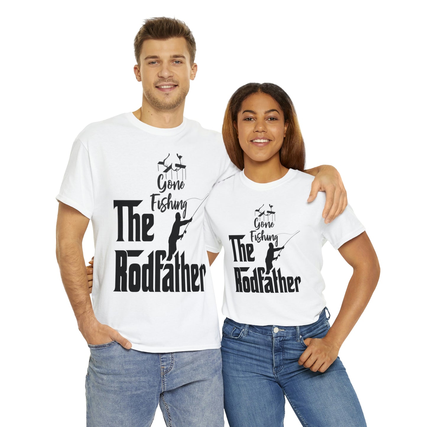 Rodfather Fishermans Unisex Heavy Cotton Tee