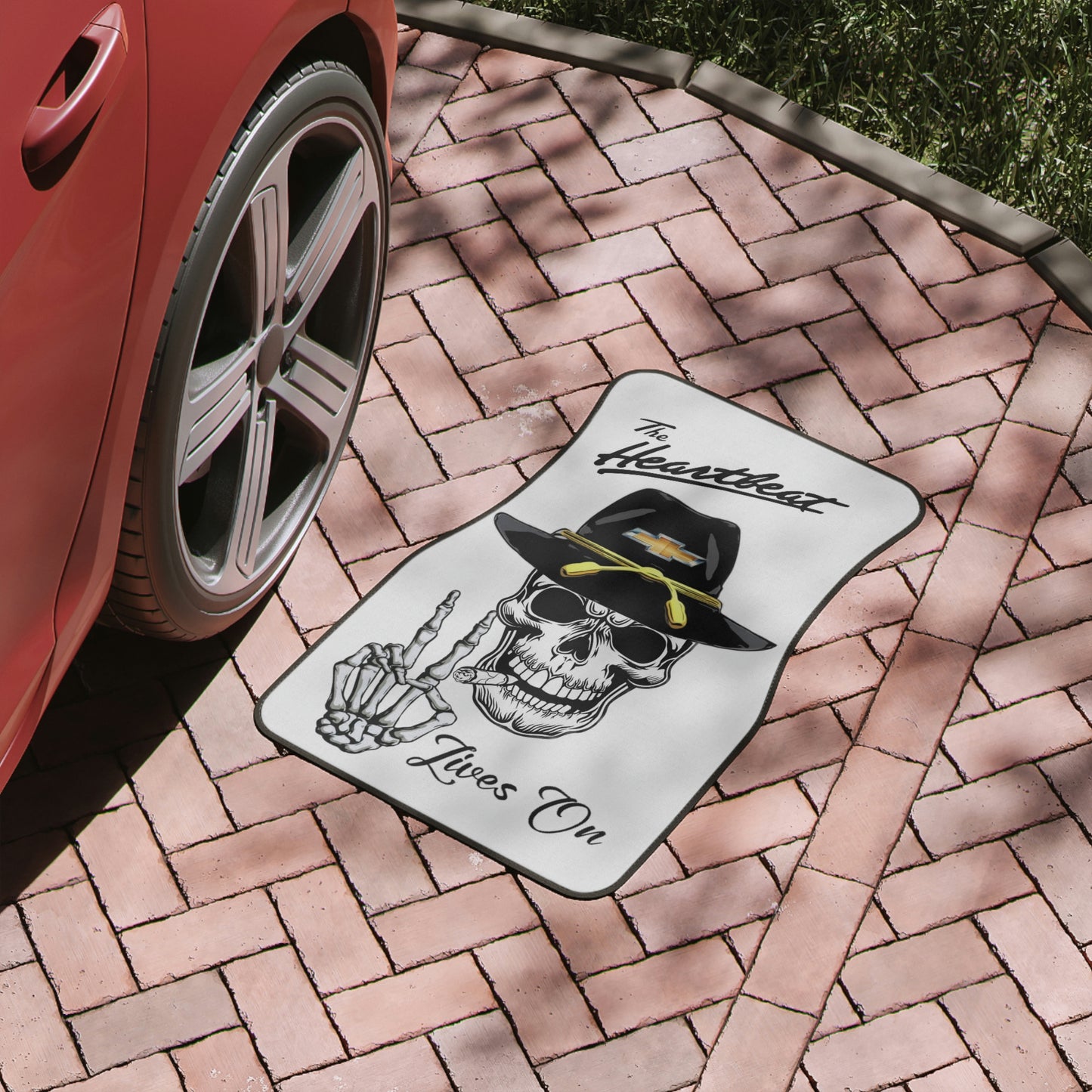 Chevy Heartbeat Car Floor Mats, 1pc