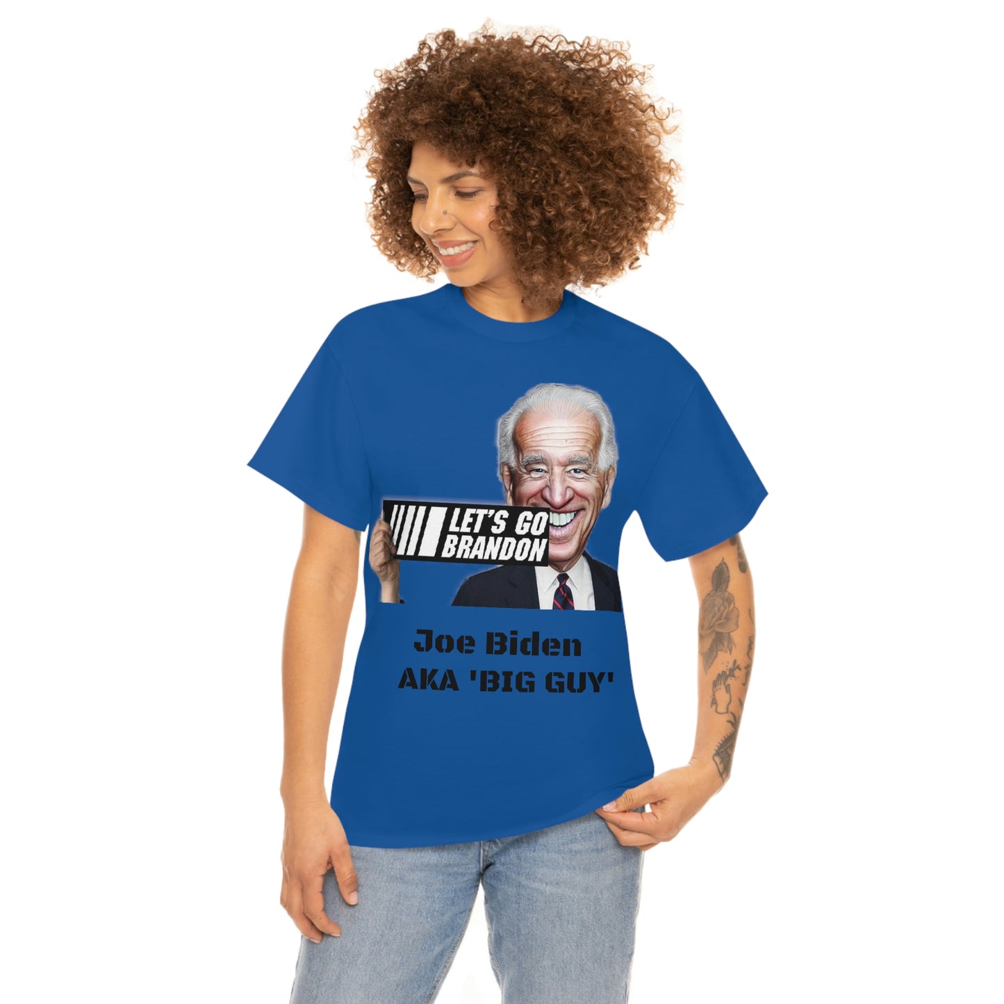 Joe Biden The Big Guy Unisex Heavy Cotton Tee