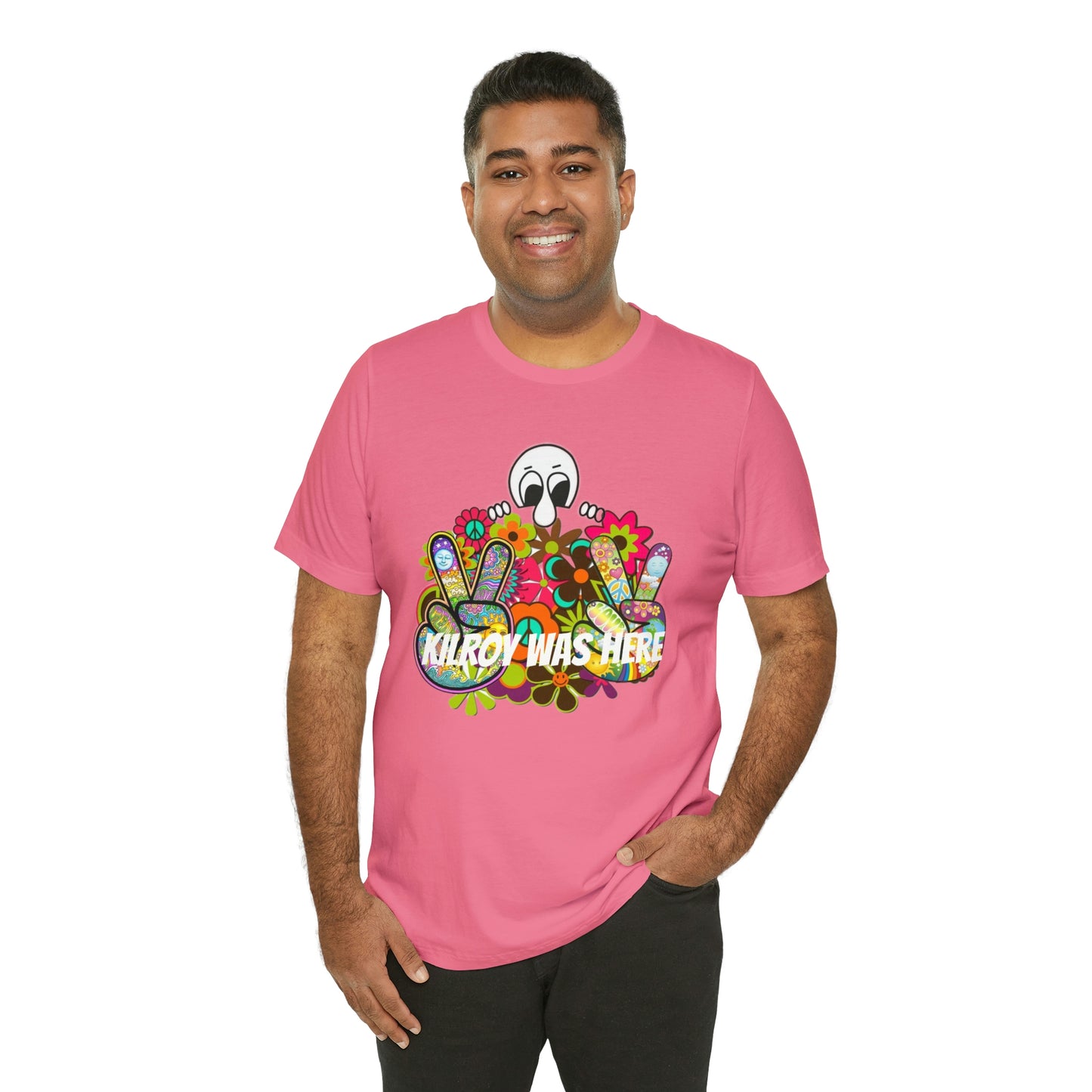 Kilroy Was Here Unisex Jersey Short Sleeve Tee Shirt