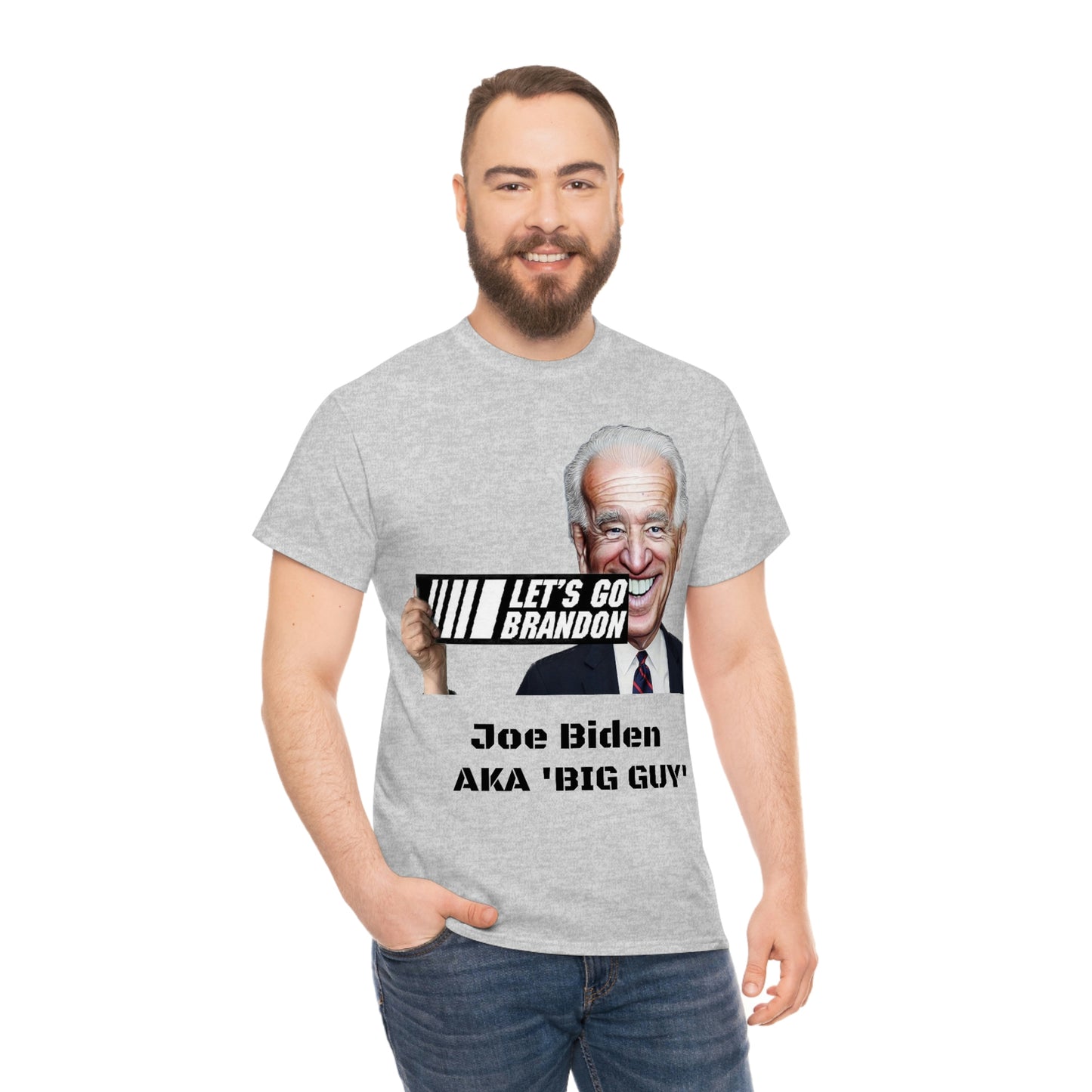 Joe Biden The Big Guy Unisex Heavy Cotton Tee