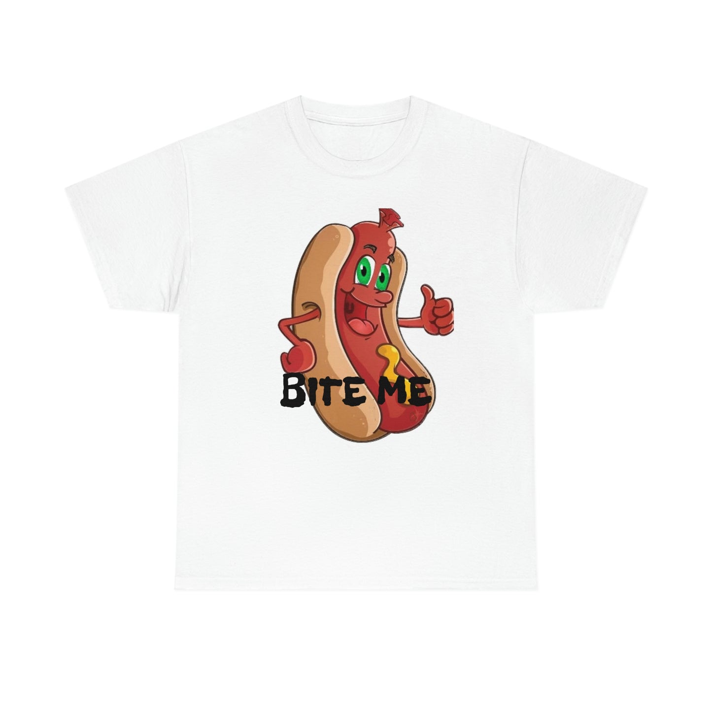 Bite Me Cotton Tee Shirt