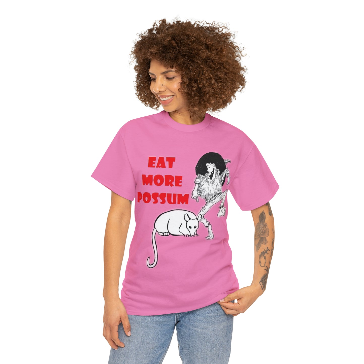 Eat More Possum Unisex Heavy Cotton Tee