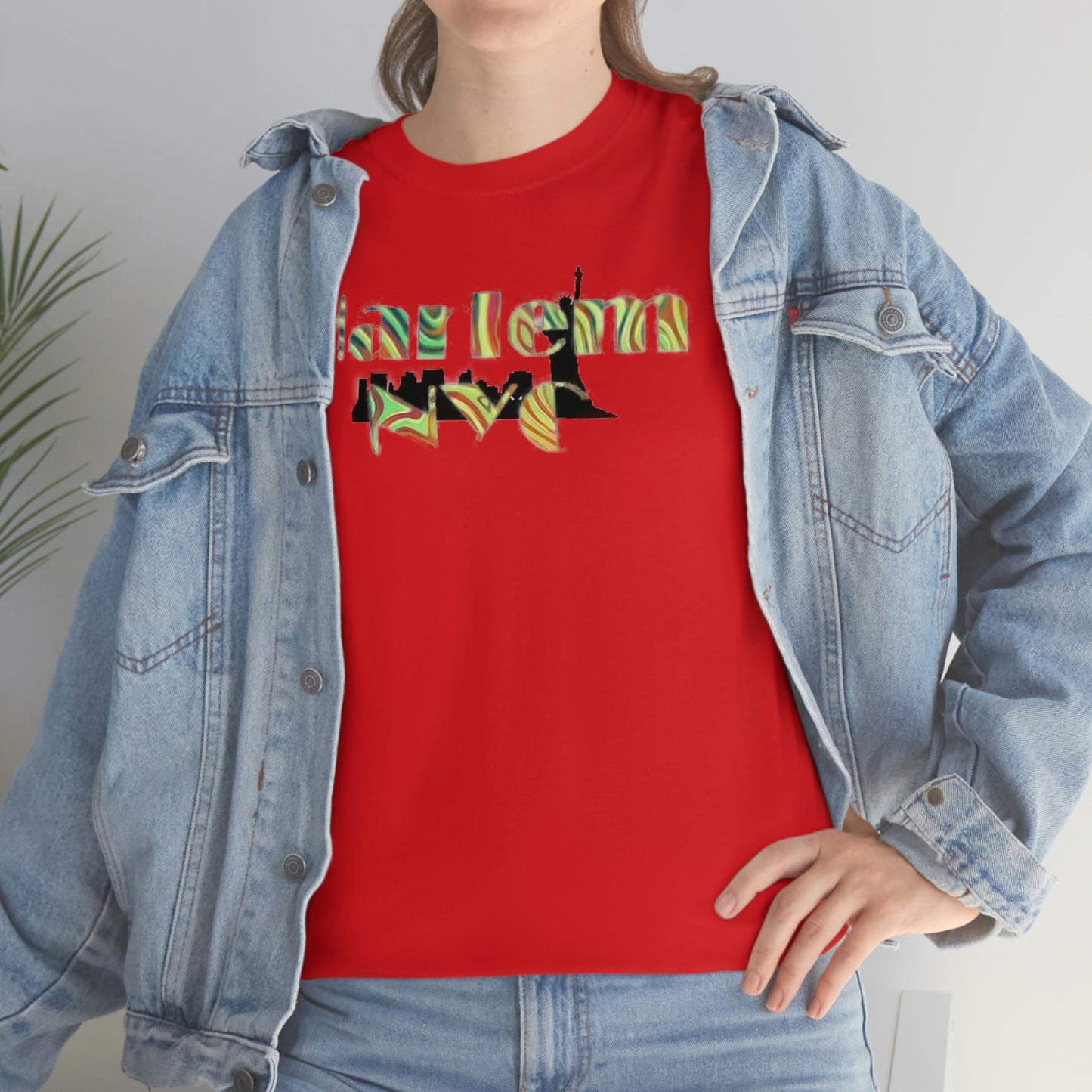 Harlem NY Unisex Heavy Cotton Tee