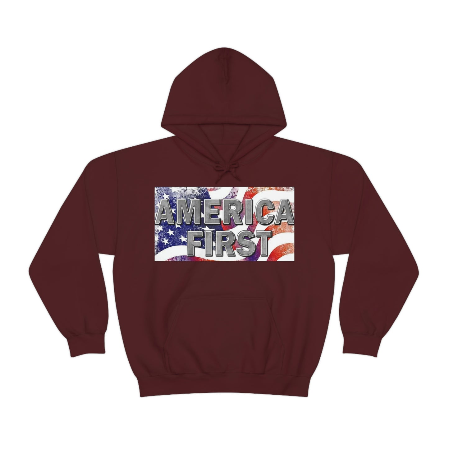 America First Unisex Heavy Blend™ Hooded Sweatshirt