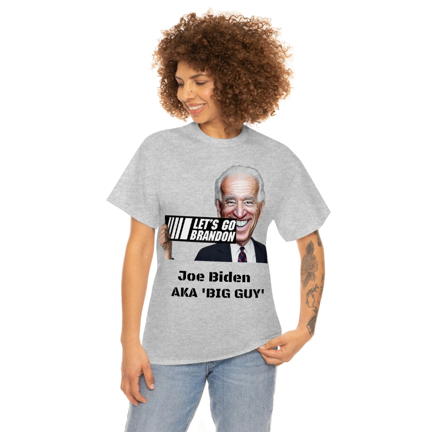 Joe Biden The Big Guy Unisex Heavy Cotton Tee