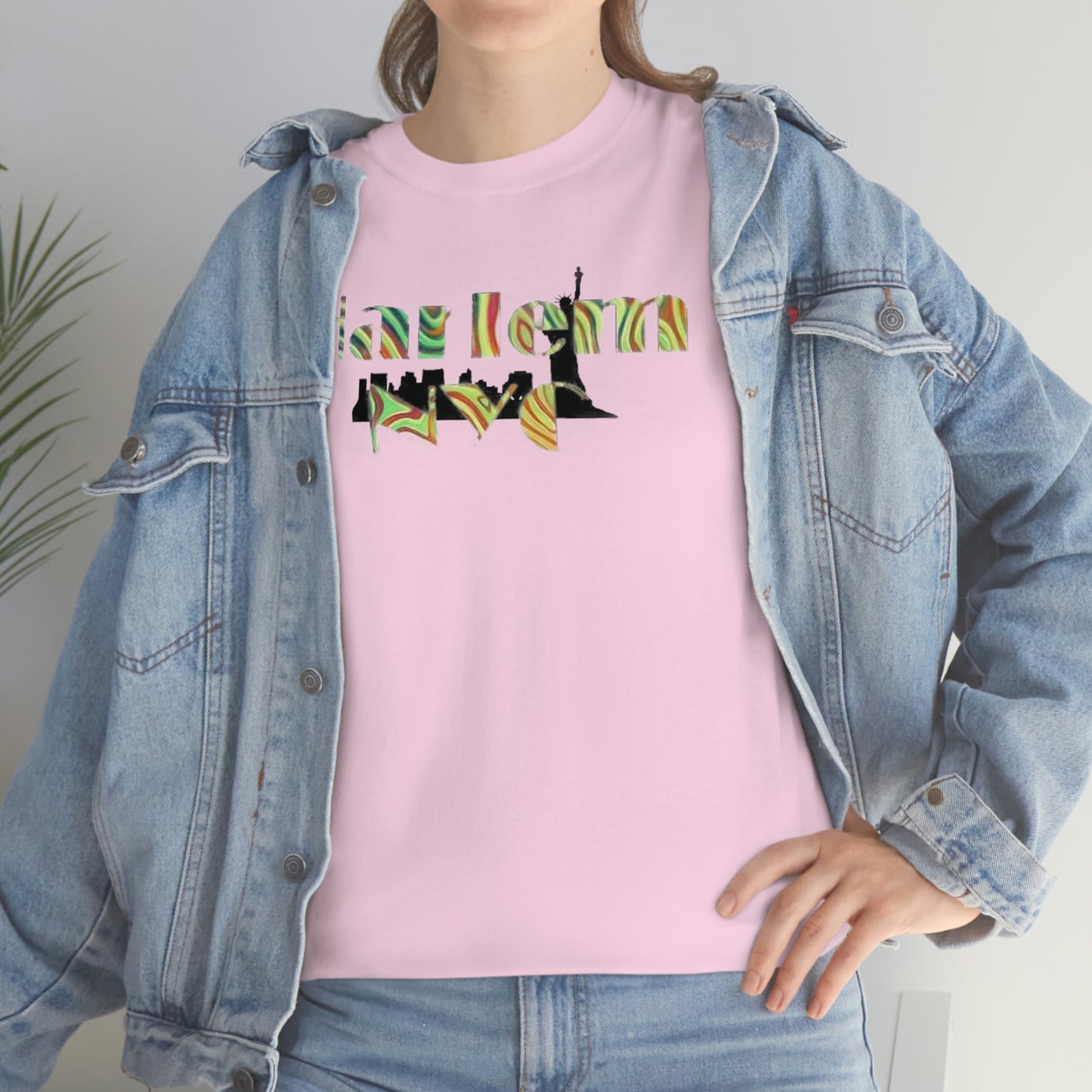 Harlem NY Unisex Heavy Cotton Tee